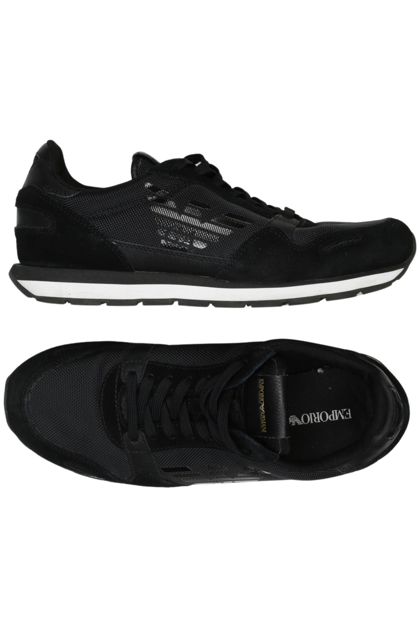 

Emporio Armani Herren Sneakers, schwarz, Gr. 40