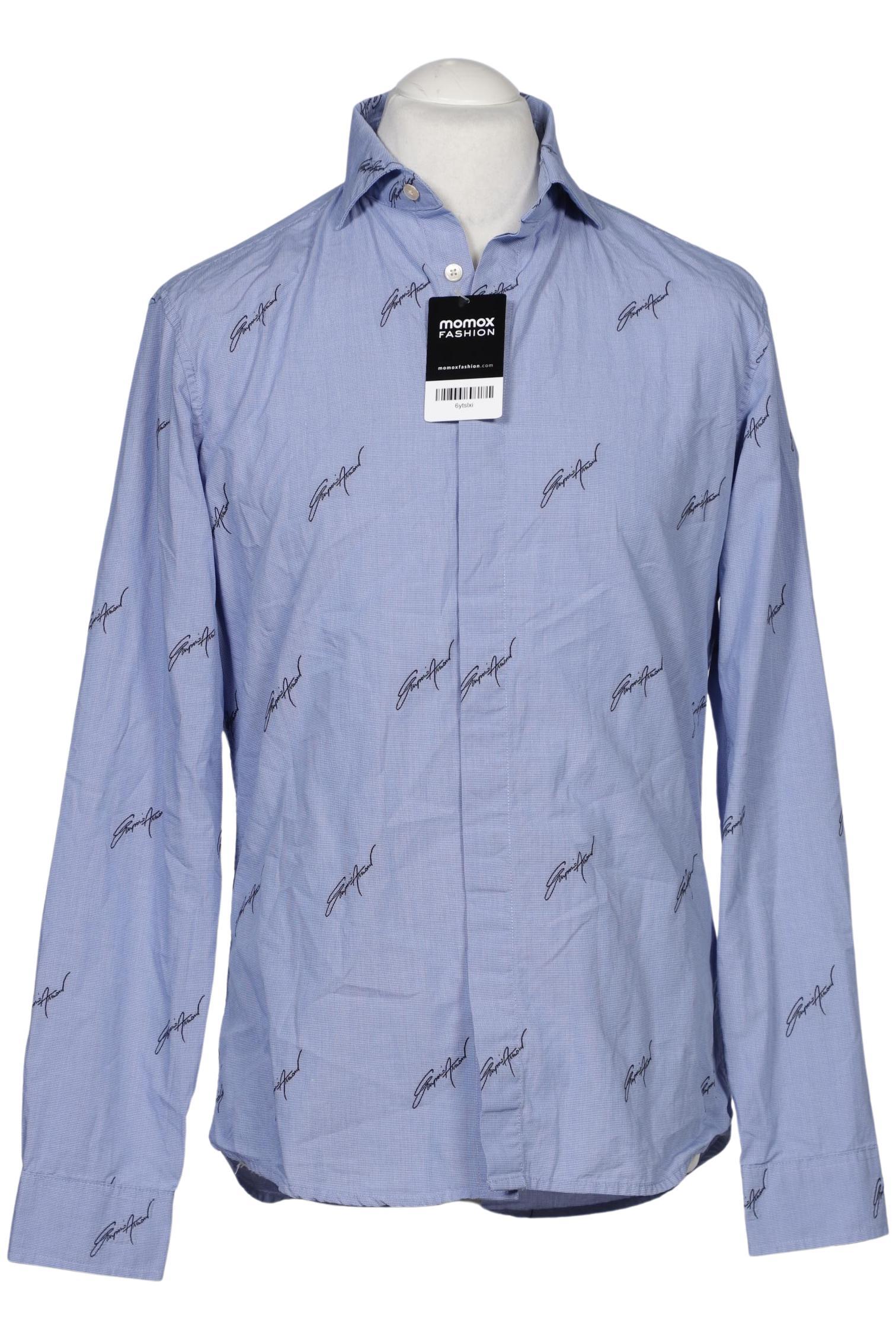 

Emporio Armani Herren Hemd, hellblau, Gr. 48