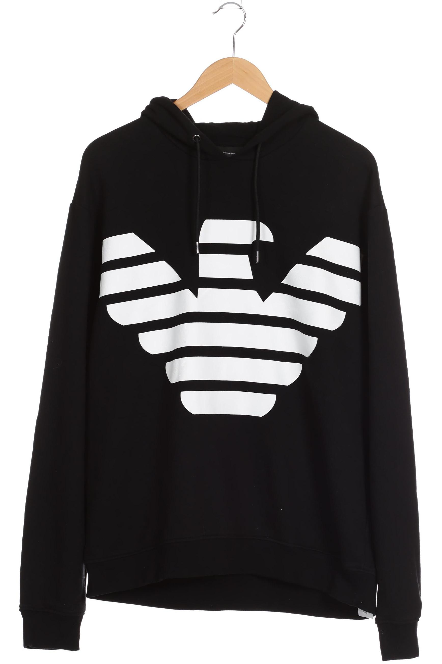 

Emporio Armani Herren Kapuzenpullover, schwarz, Gr. 58