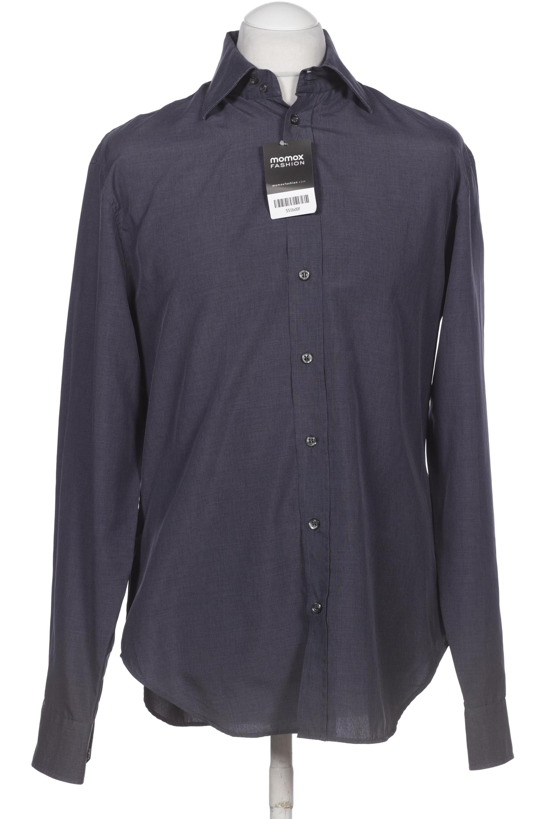 

Emporio Armani Herren Hemd, blau, Gr. 52