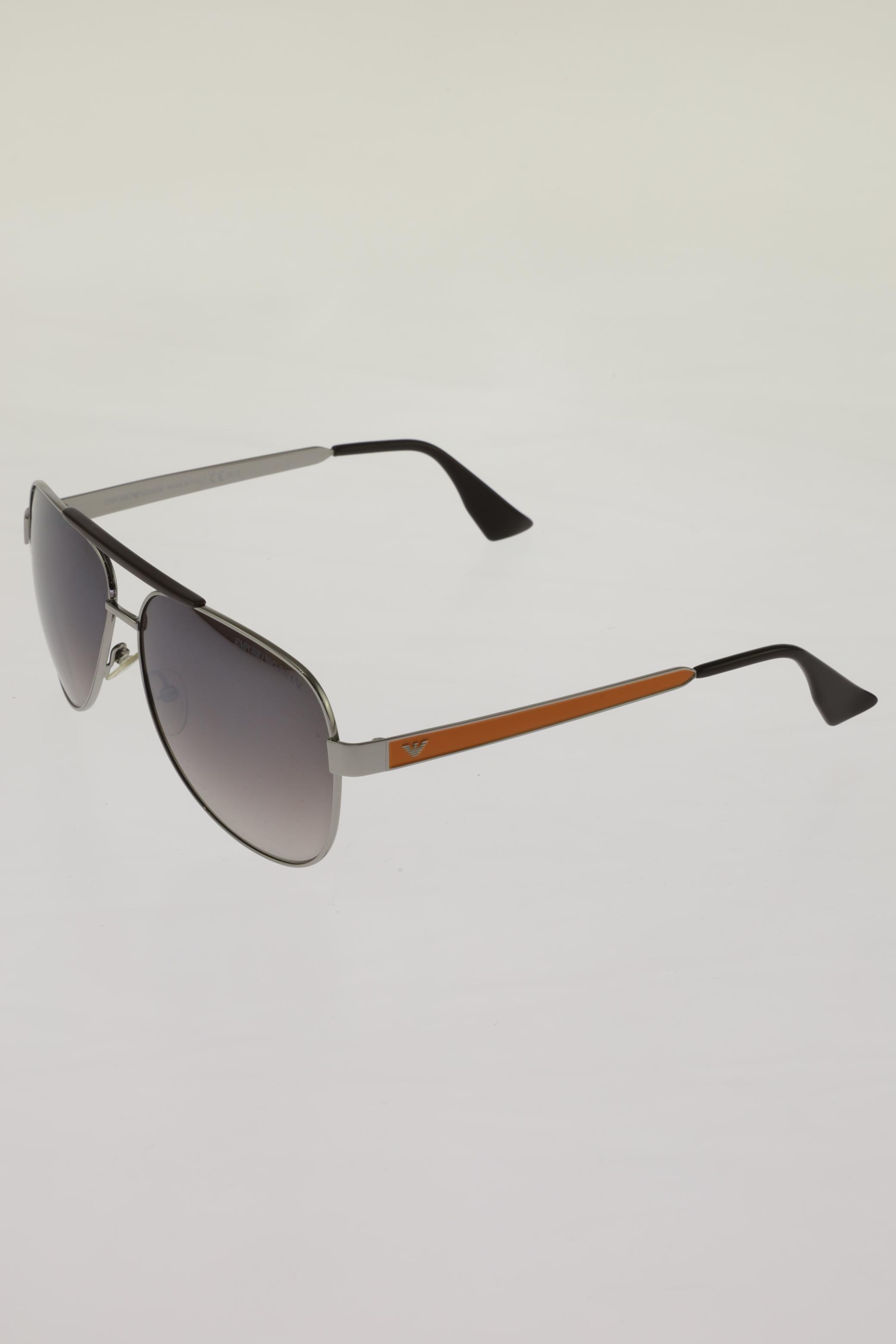 

Emporio Armani Herren Sonnenbrille, silber, Gr.