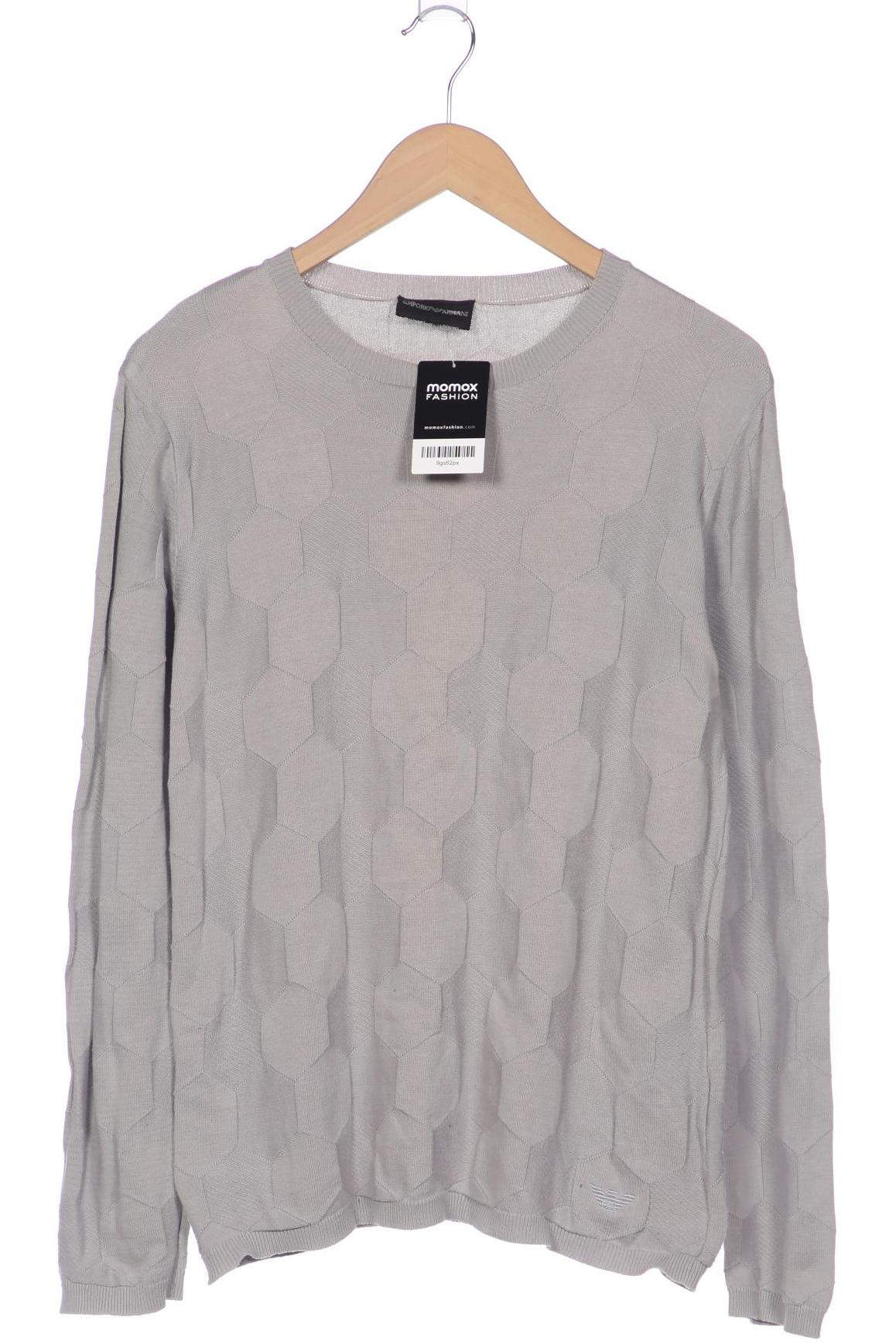 

Emporio Armani Herren Pullover, grau, Gr. 48
