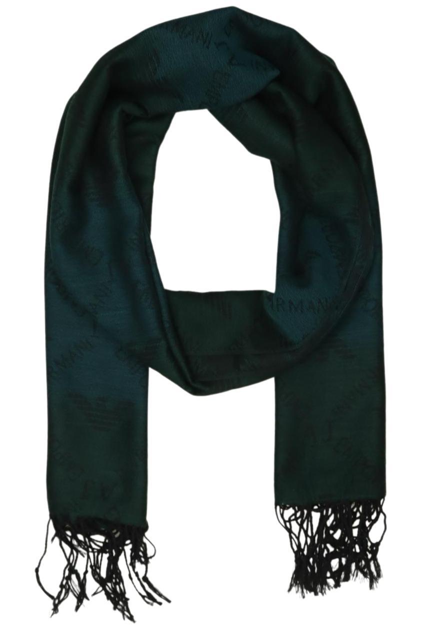 

Emporio Armani Herren Schal, grün, Gr.