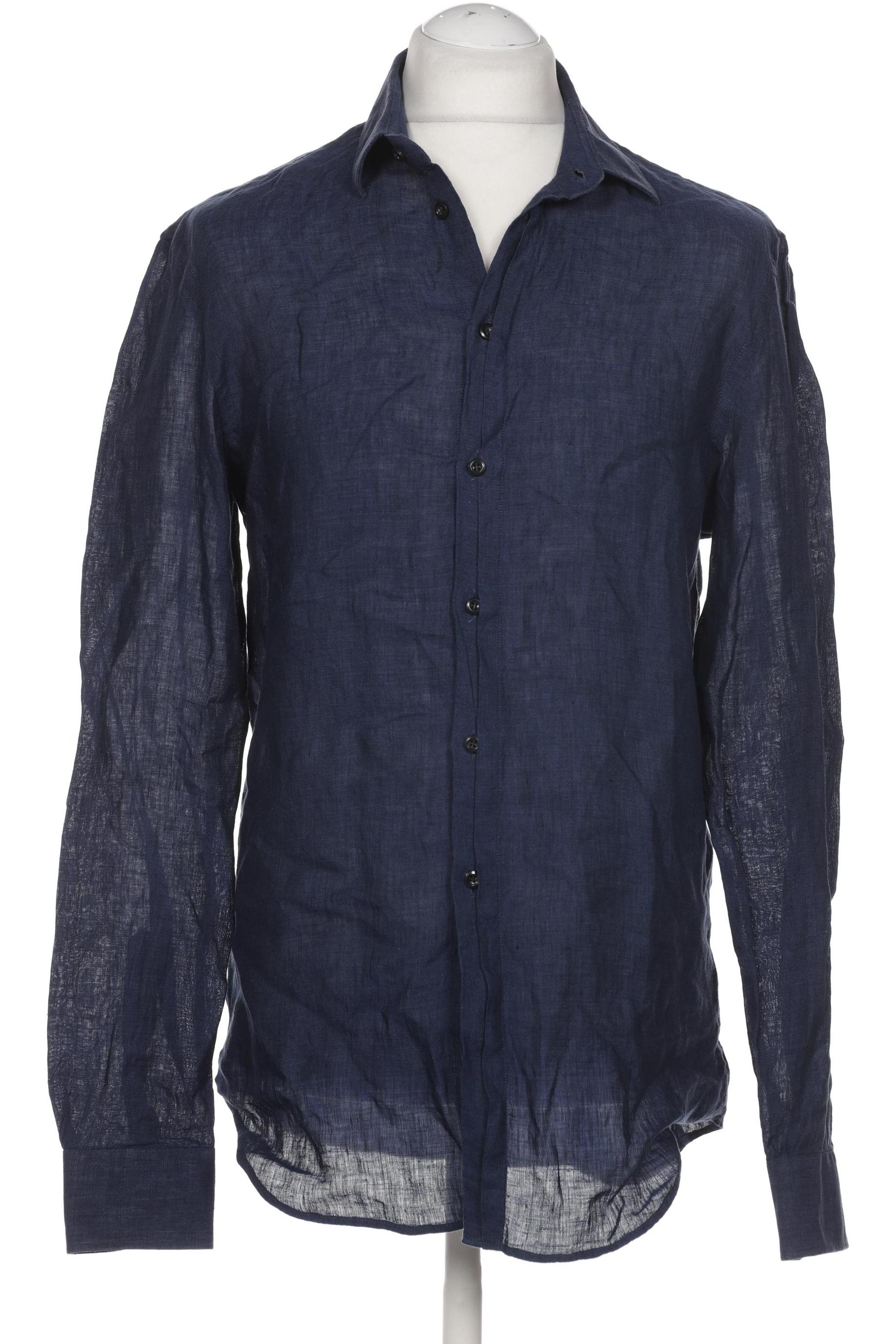 

Emporio Armani Herren Hemd, marineblau, Gr. 52