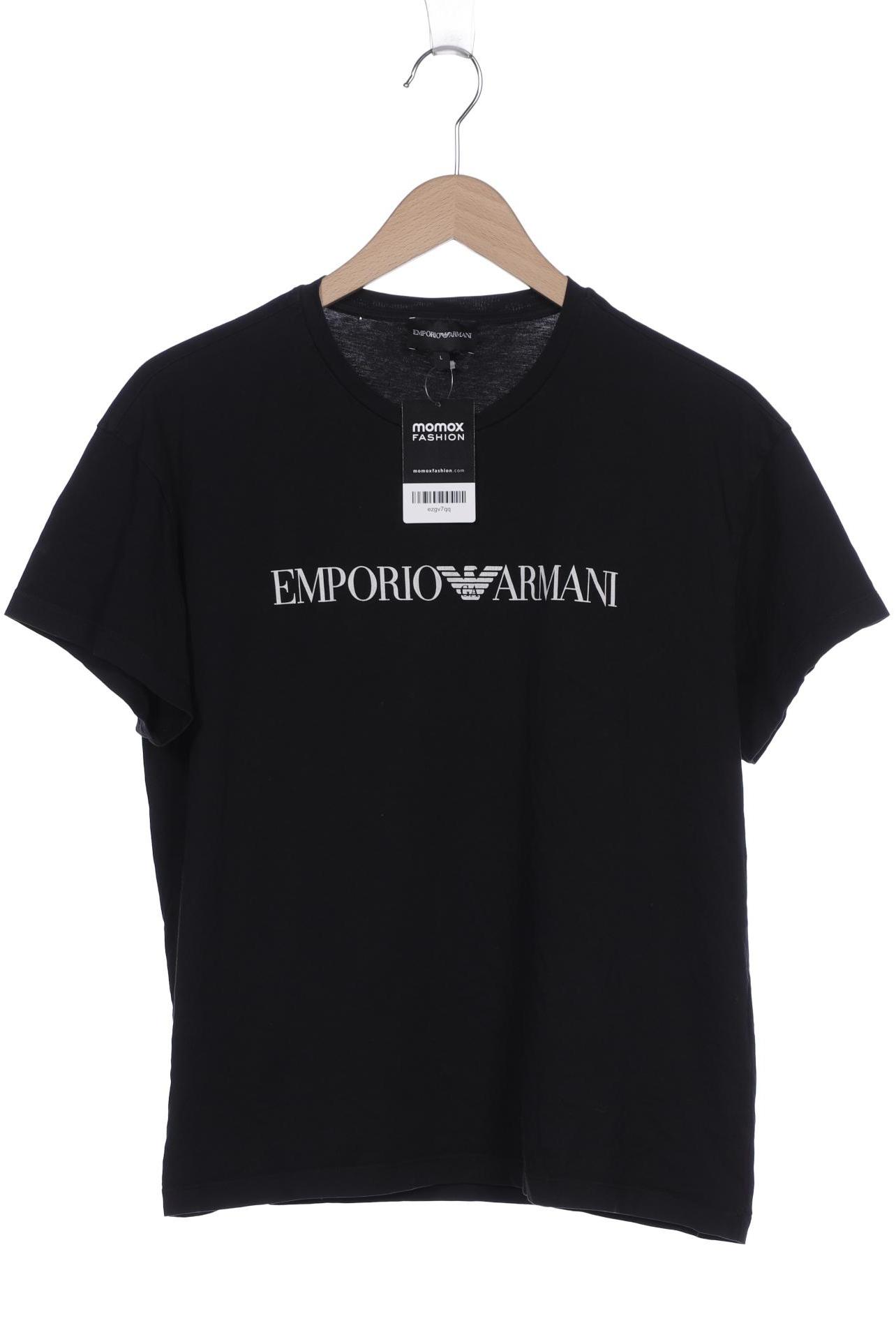 

Emporio Armani Herren T-Shirt, schwarz