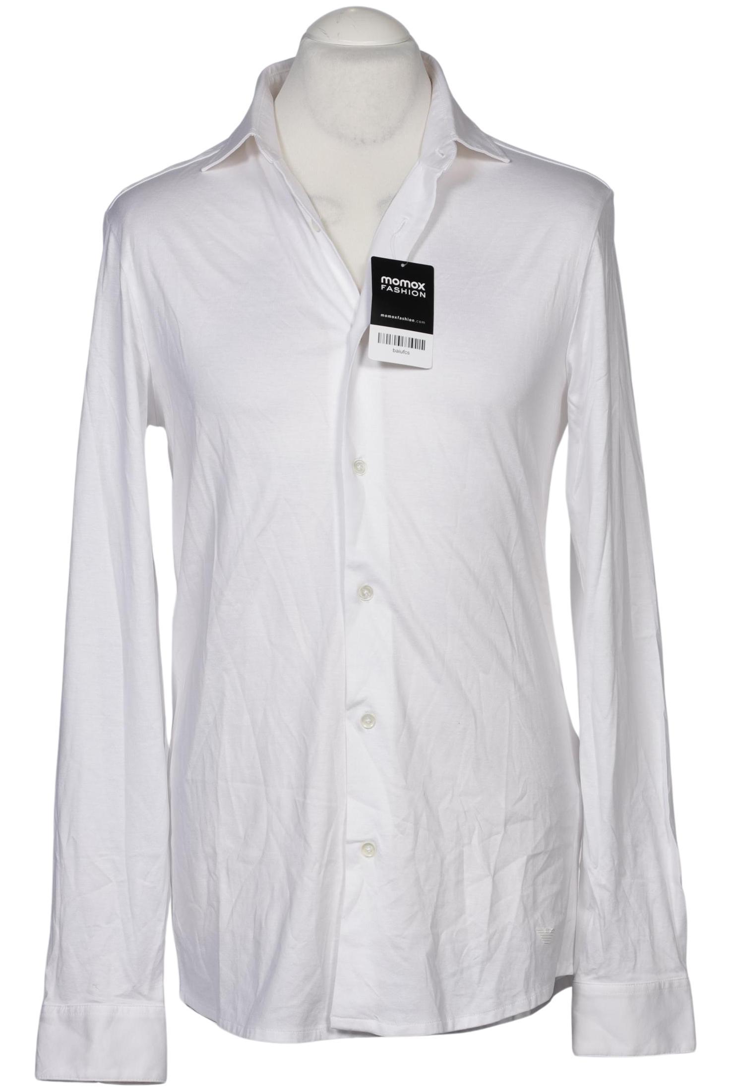 

Emporio Armani Herren Hemd, weiß, Gr. 48