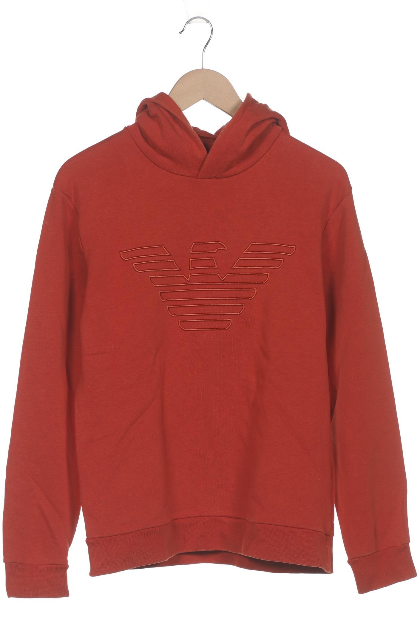 

Emporio Armani Herren Kapuzenpullover, orange, Gr. 46