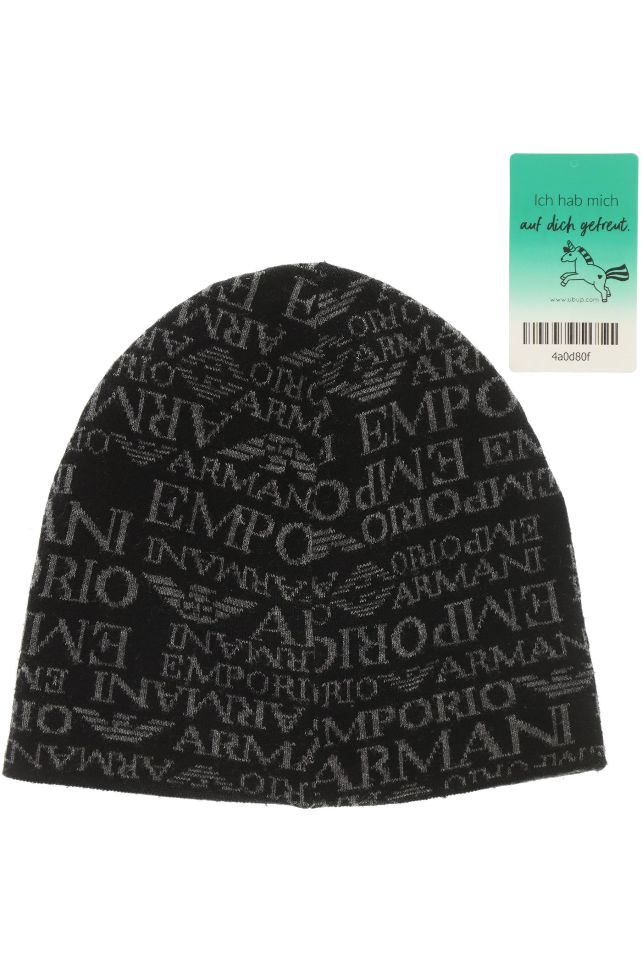 

Emporio Armani Herren Hut/Mütze, schwarz, Gr. uni
