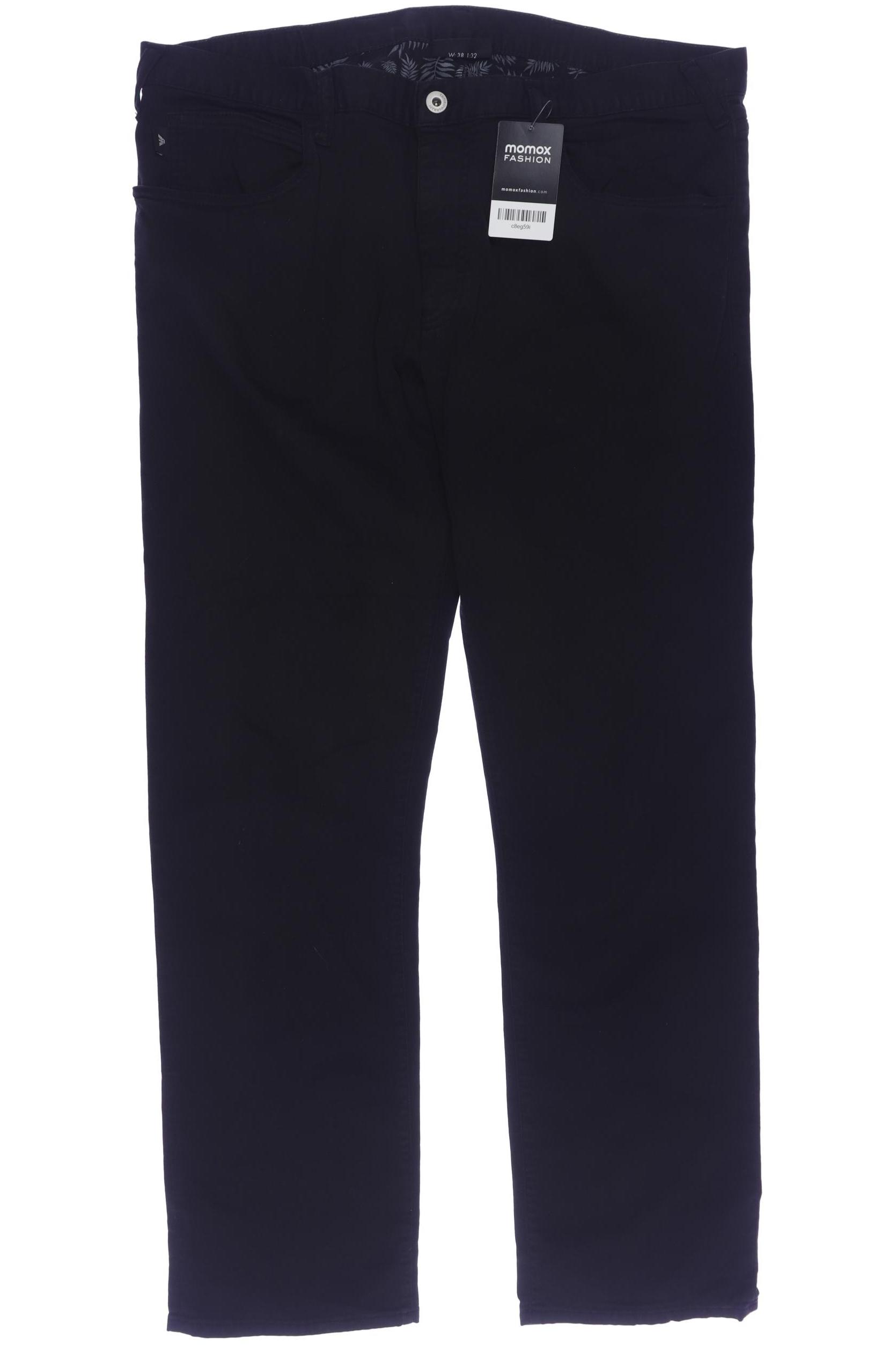 

Emporio Armani Herren Stoffhose, schwarz, Gr. 38
