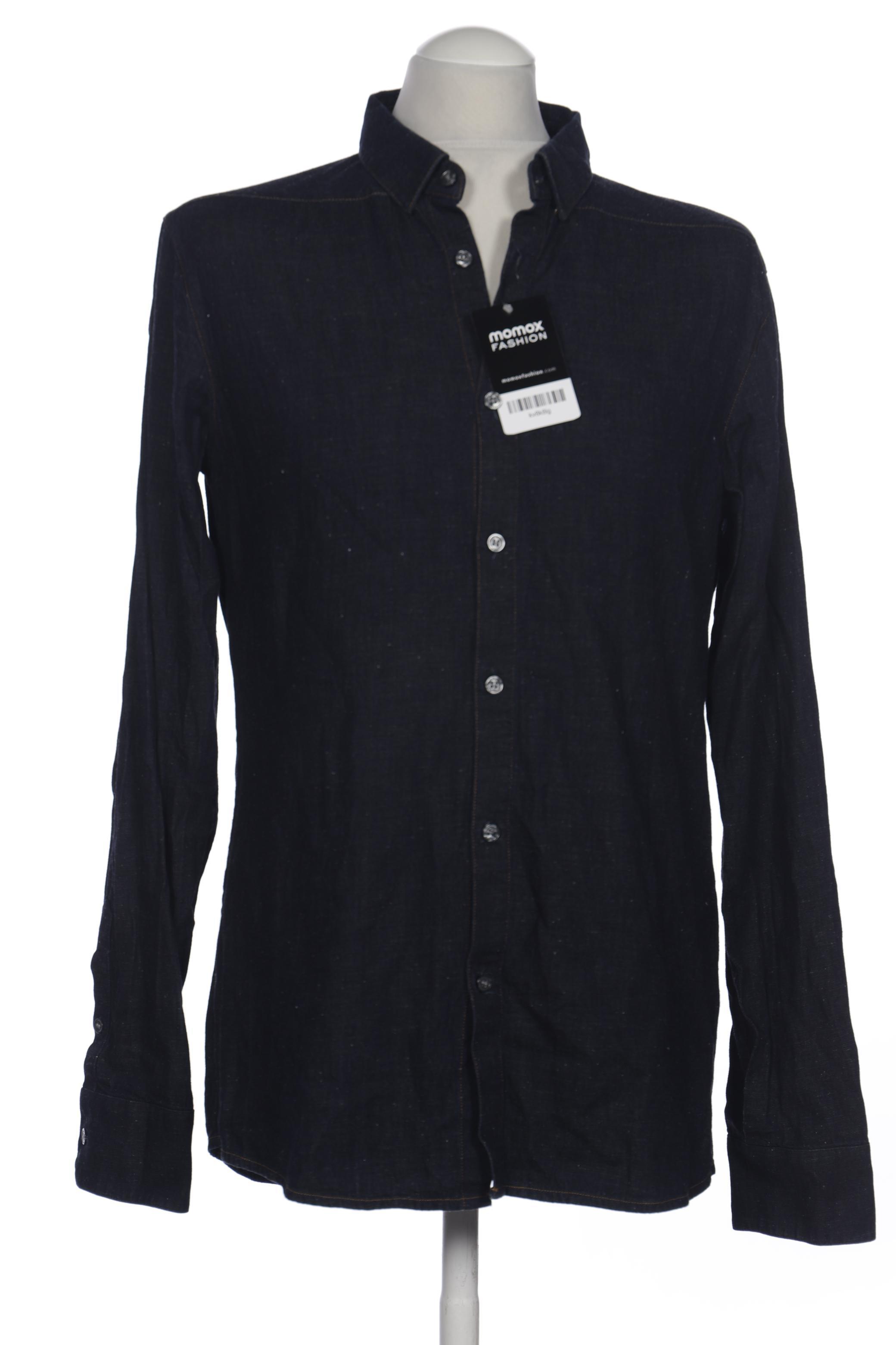 

Emporio Armani Herren Hemd, marineblau, Gr. 48