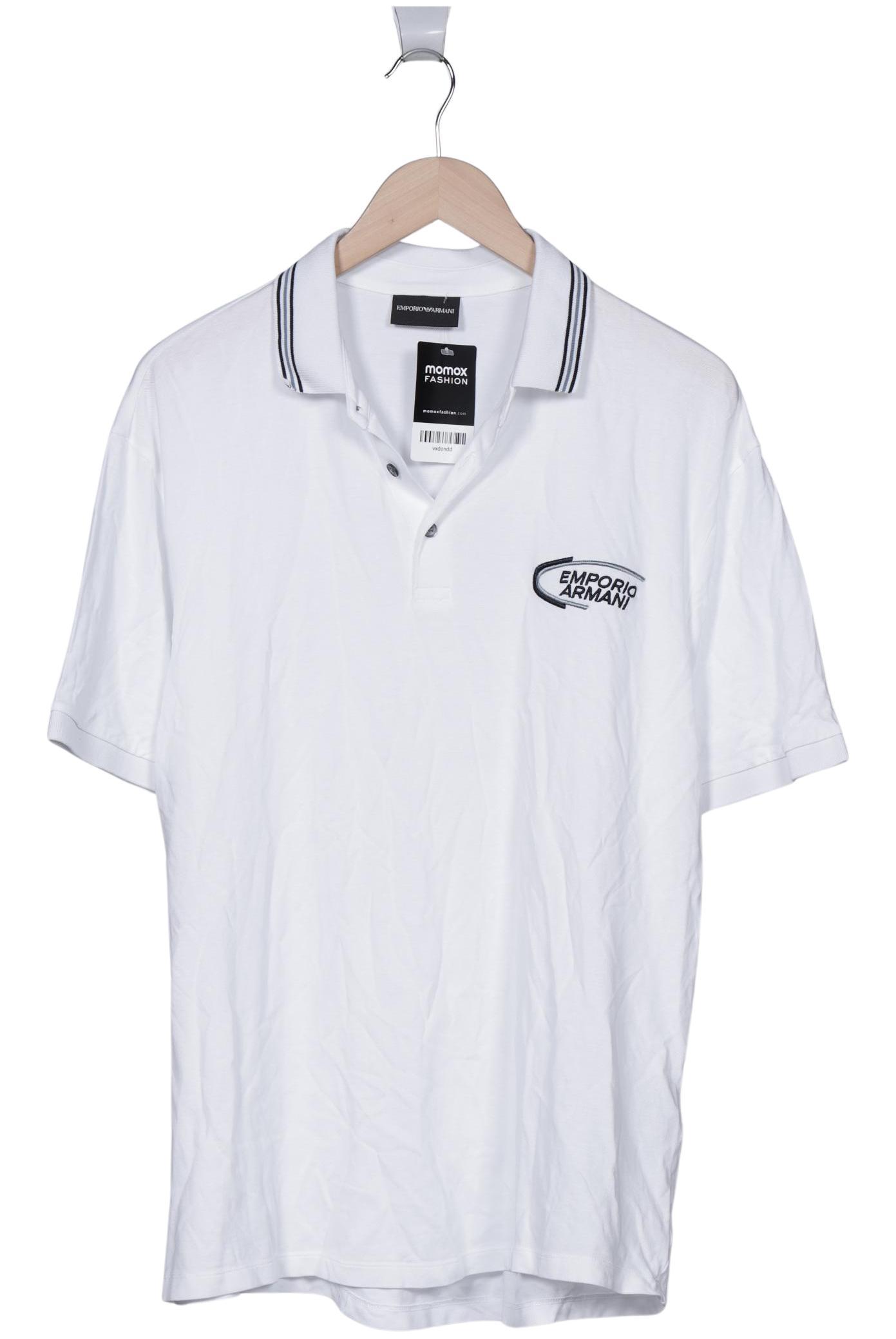 

Emporio Armani Herren Poloshirt, weiß, Gr. 58