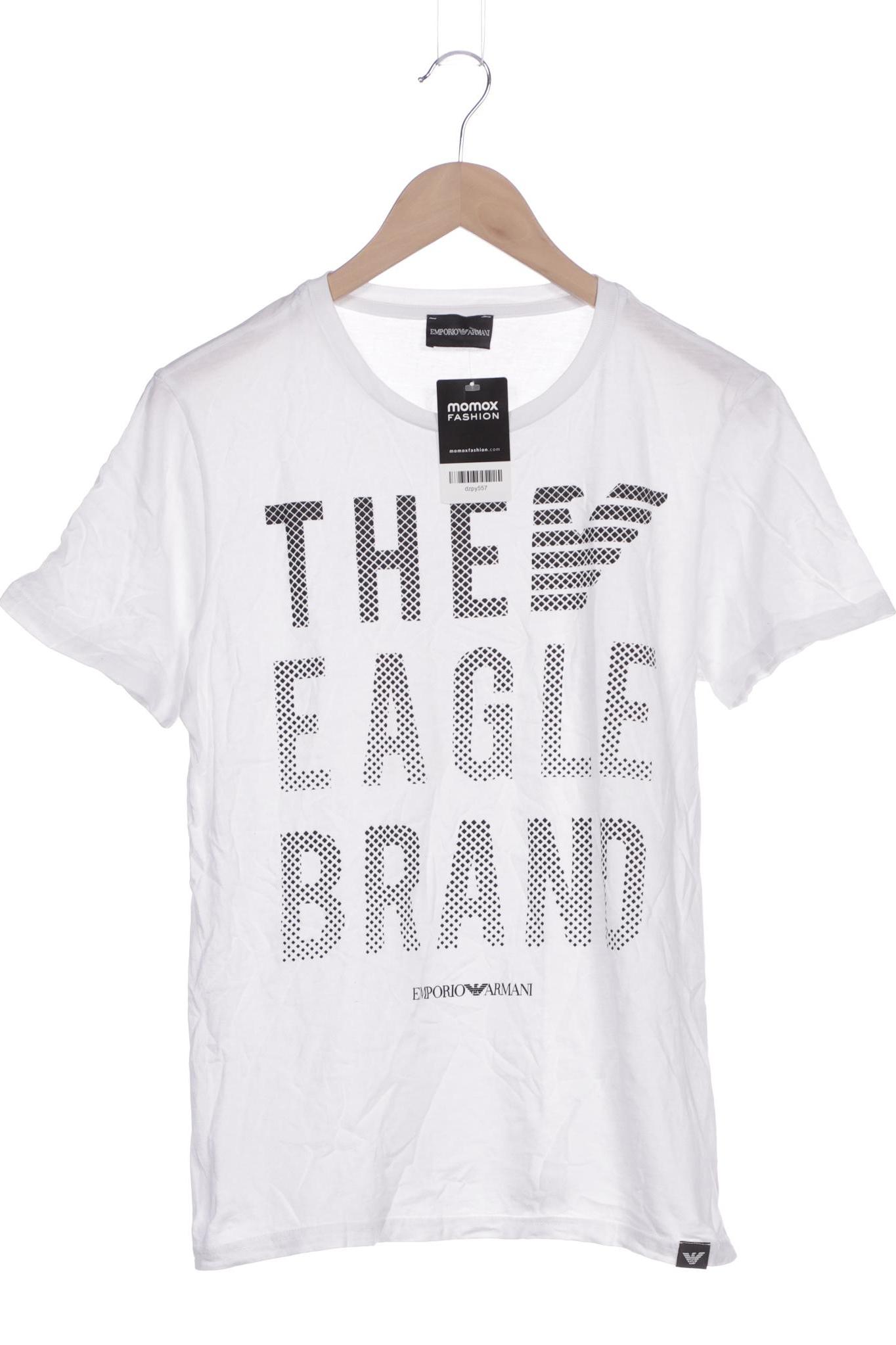

Emporio Armani Herren T-Shirt, weiß, Gr. 48