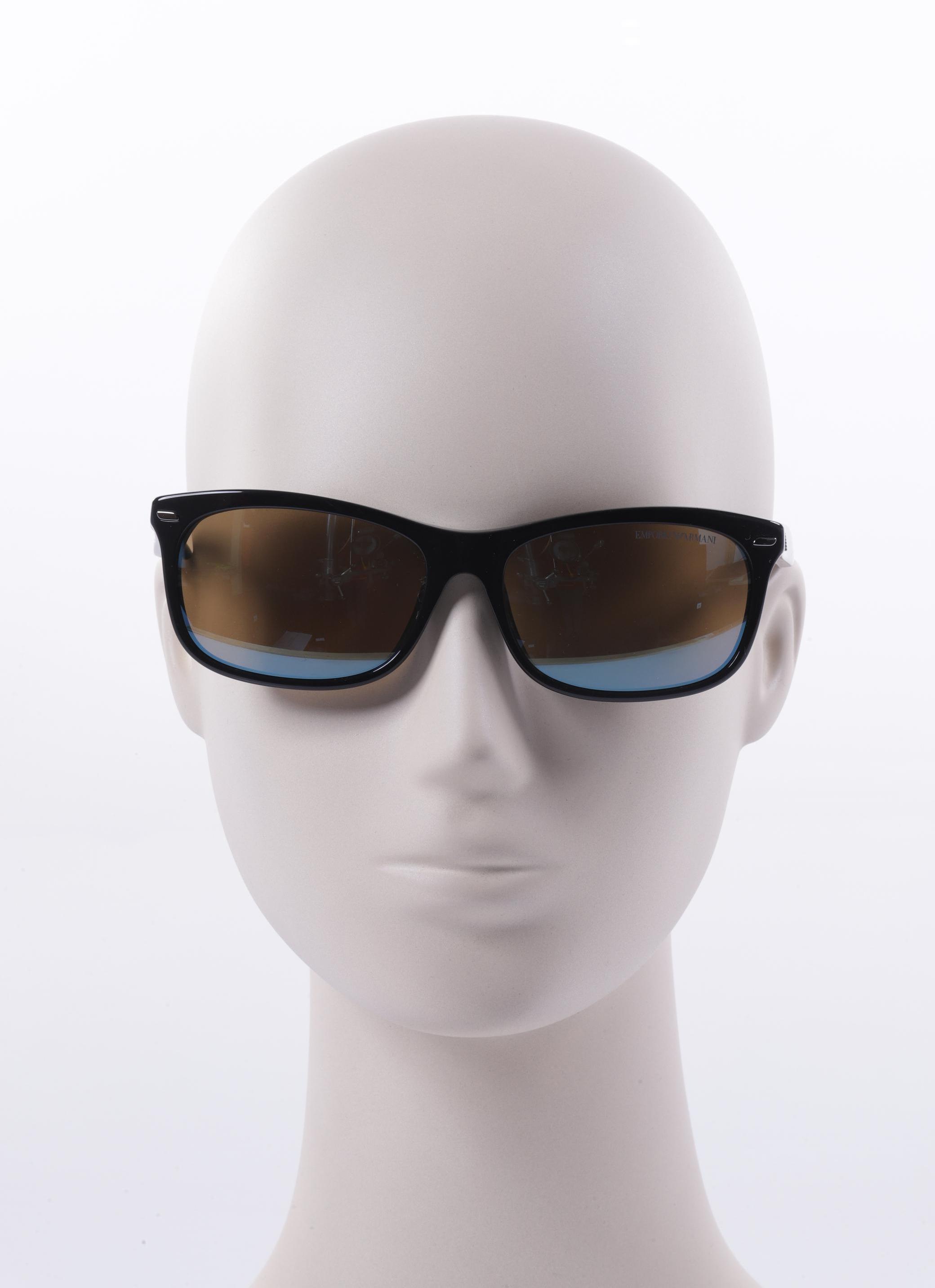 

Emporio Armani Herren Sonnenbrille, marineblau, Gr.