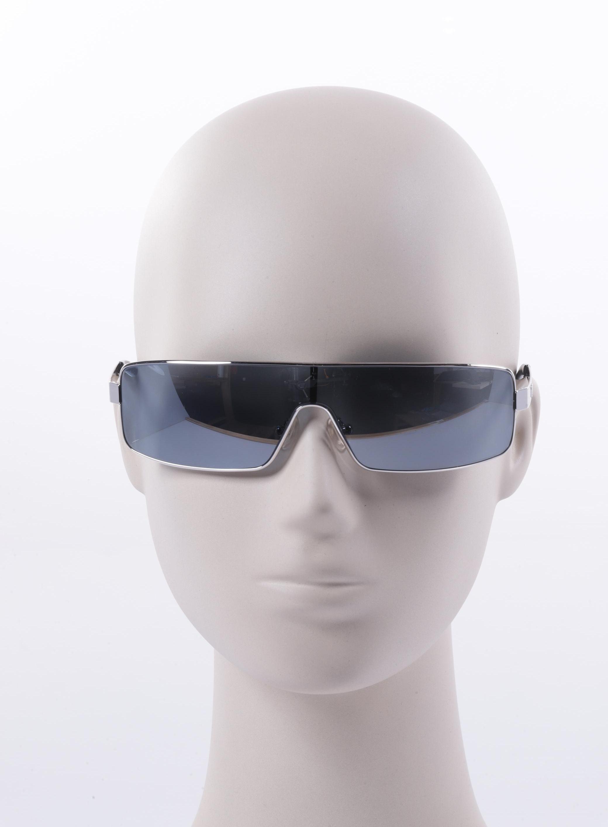 

Emporio Armani Herren Sonnenbrille, silber, Gr.