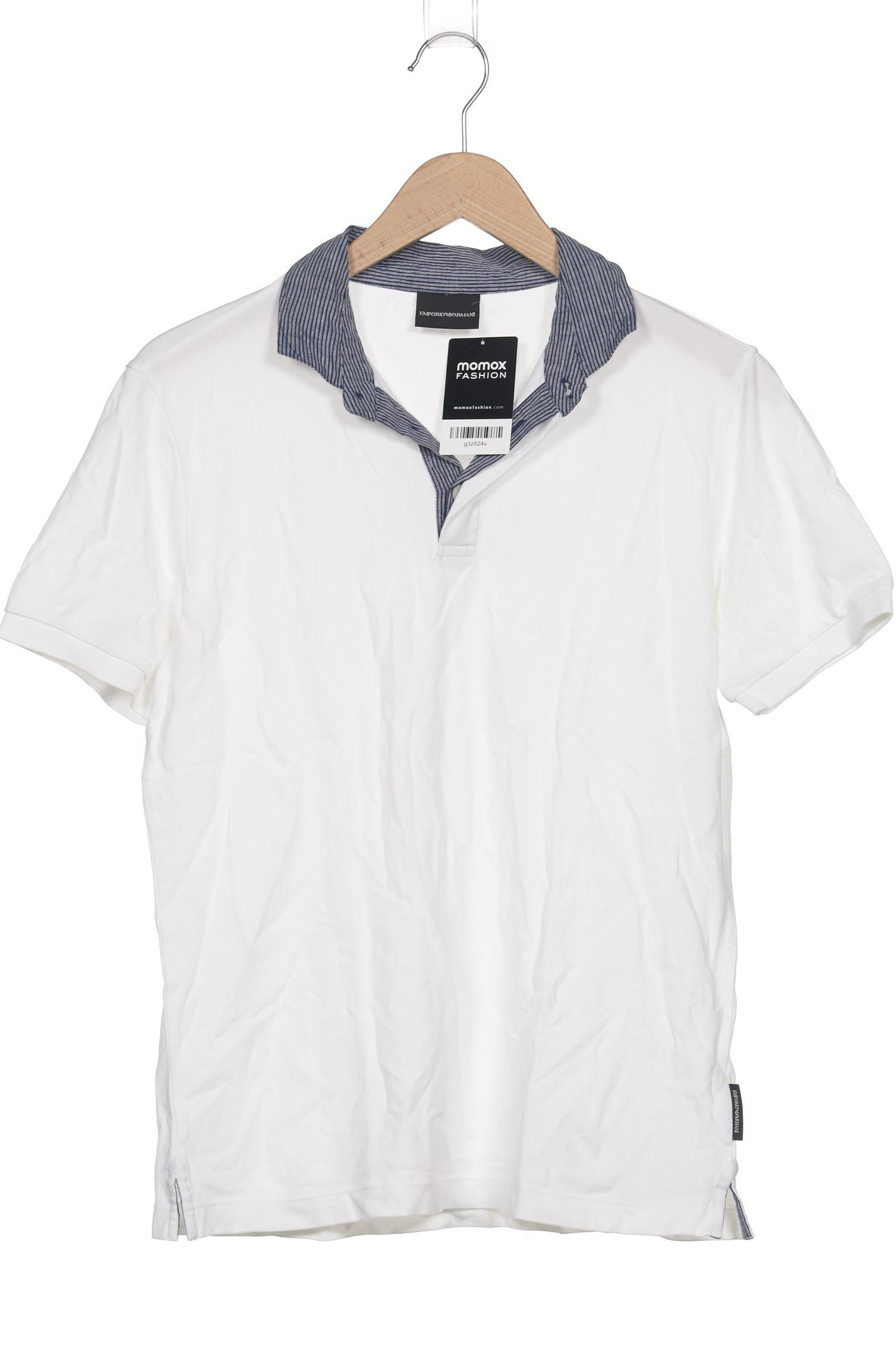 

Emporio Armani Herren Poloshirt, weiß, Gr. 46