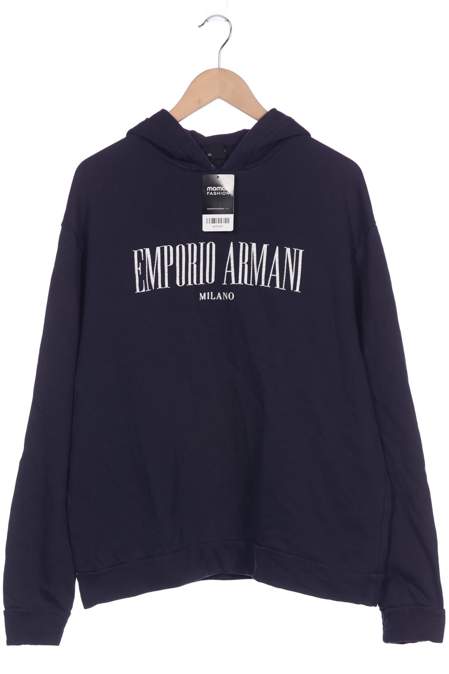 

Emporio Armani Herren Kapuzenpullover, marineblau, Gr. 58
