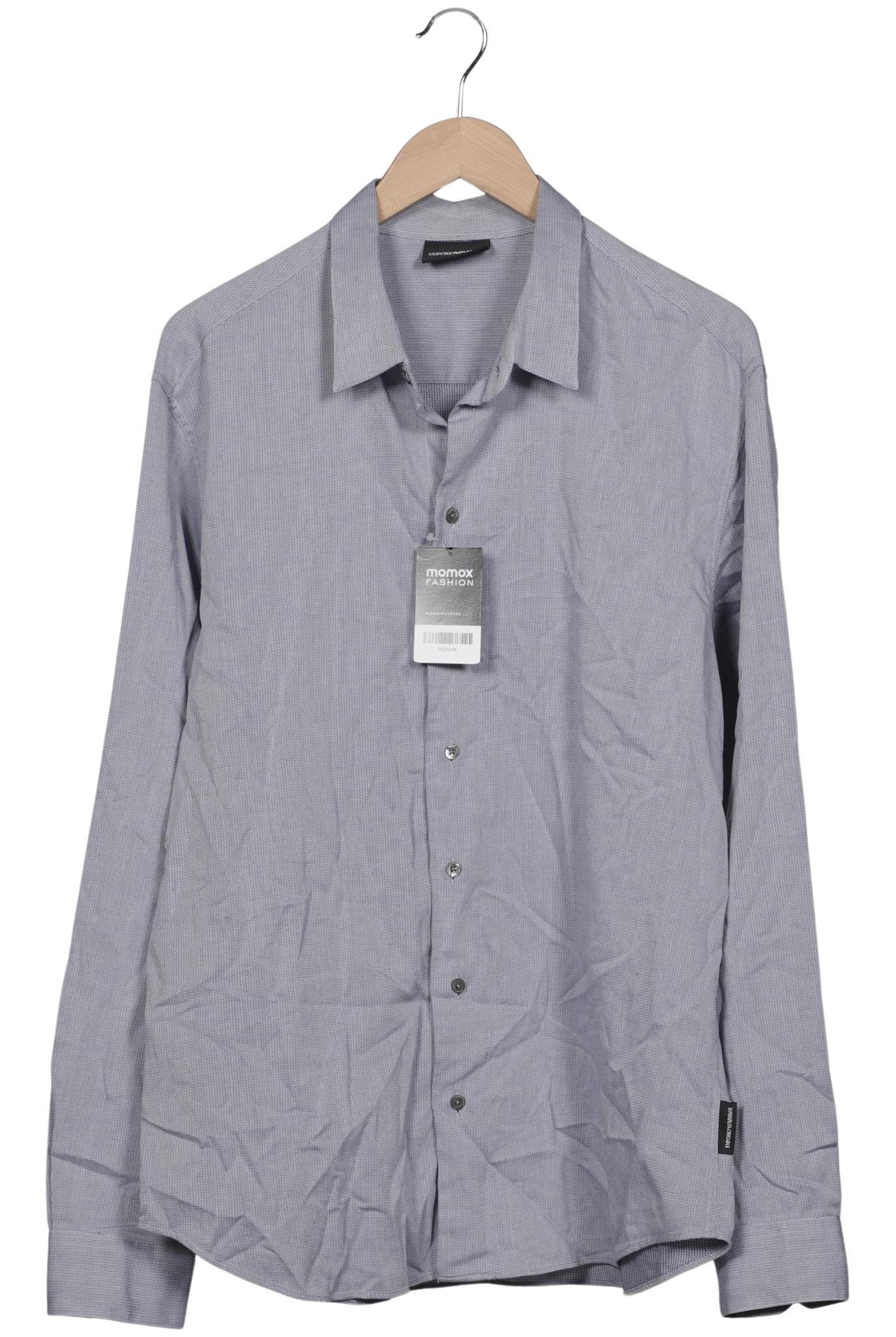 

Emporio Armani Herren Hemd, grau, Gr. 56