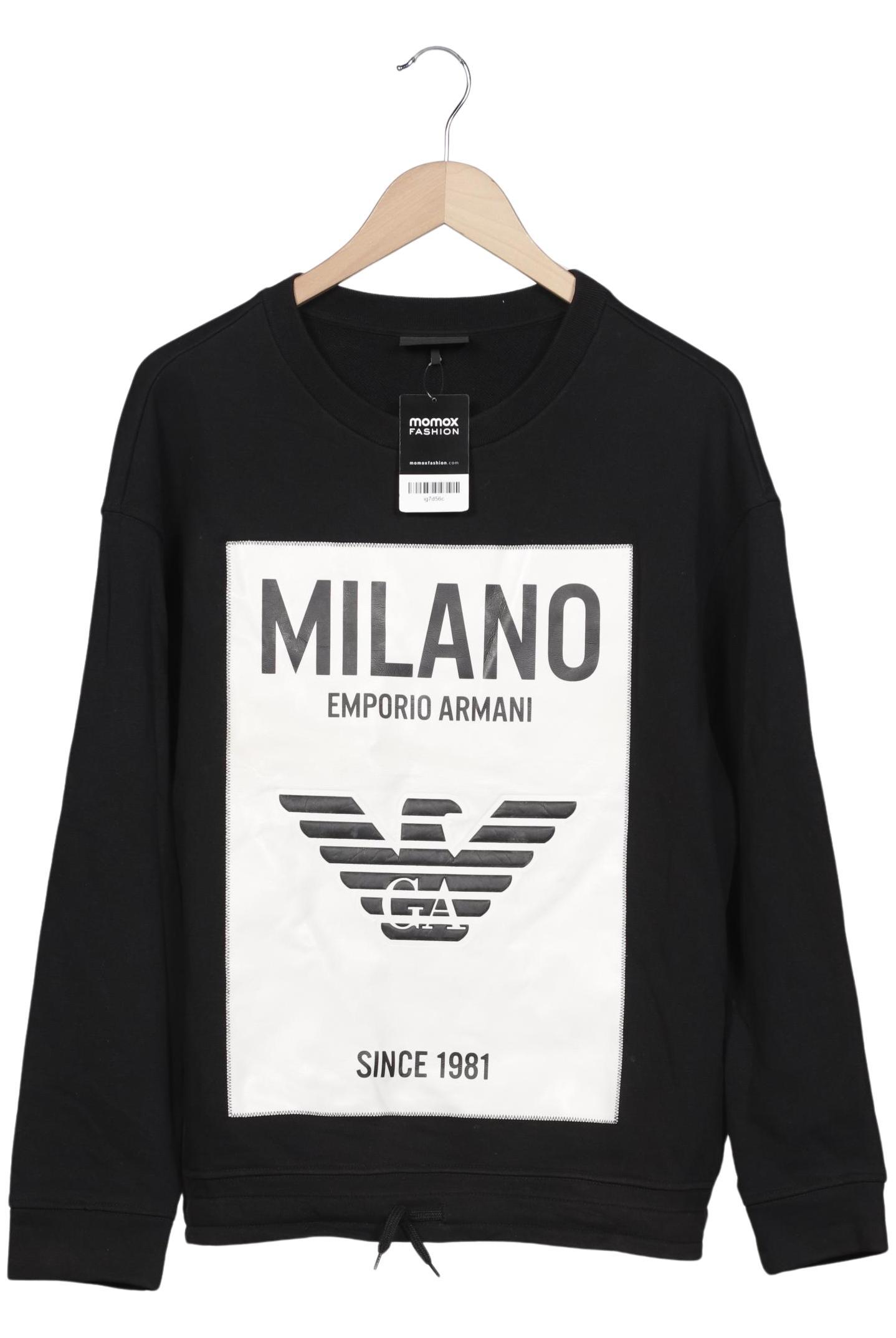 

Emporio Armani Herren Sweatshirt, schwarz, Gr. 48