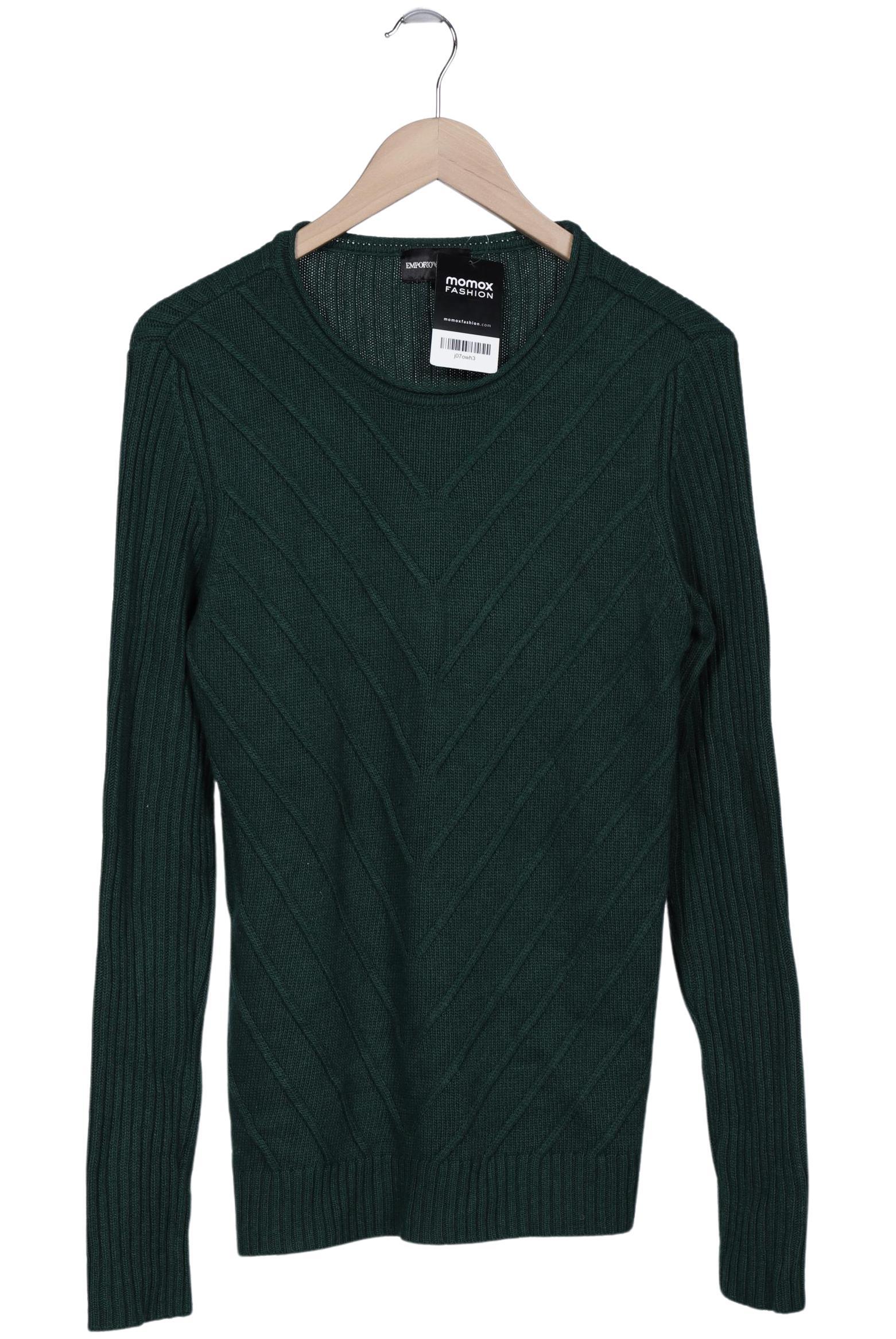

Emporio Armani Herren Pullover, grün, Gr. 46