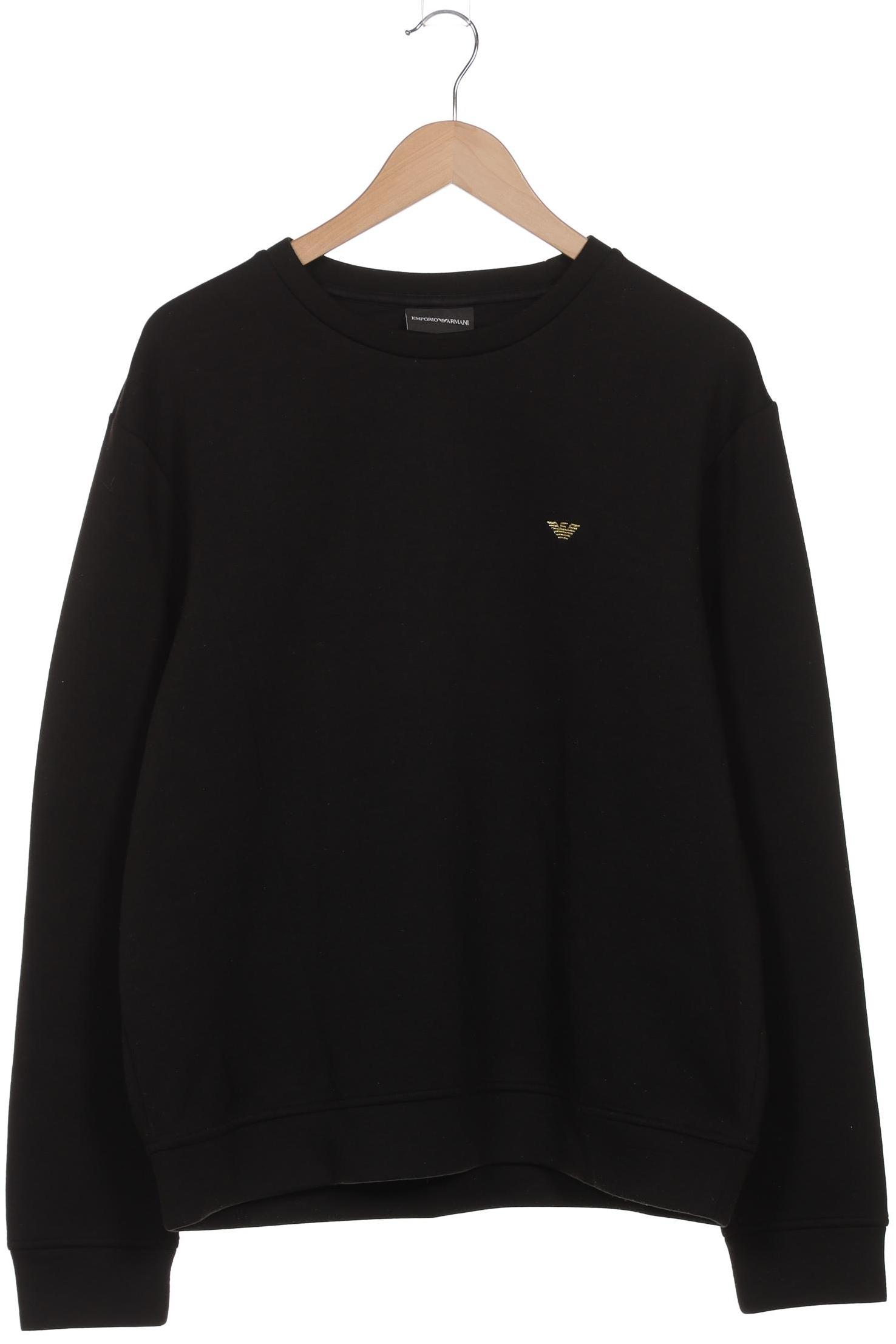 

Emporio Armani Herren Sweatshirt, schwarz, Gr. 56