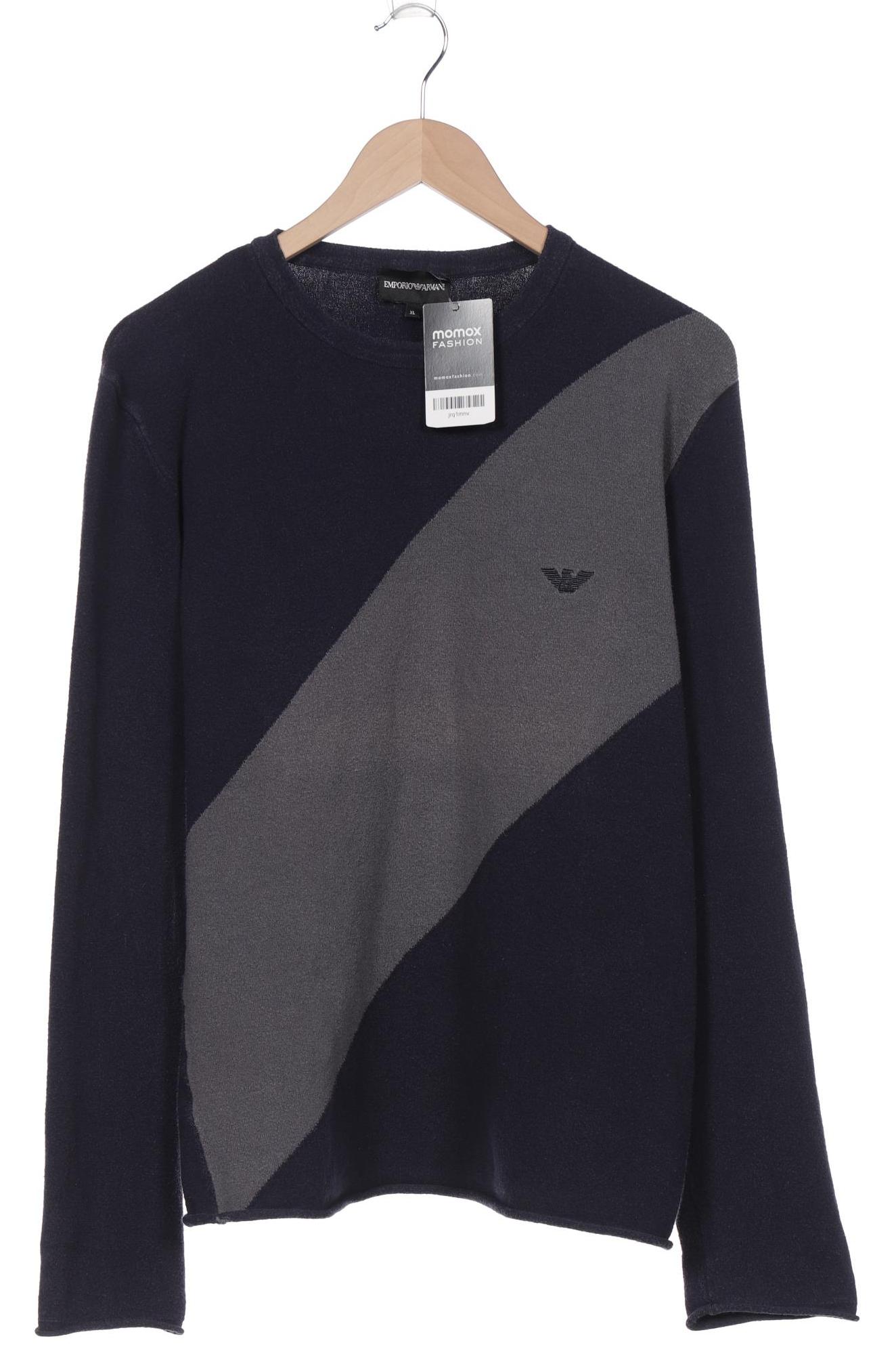 

Emporio Armani Herren Pullover, marineblau