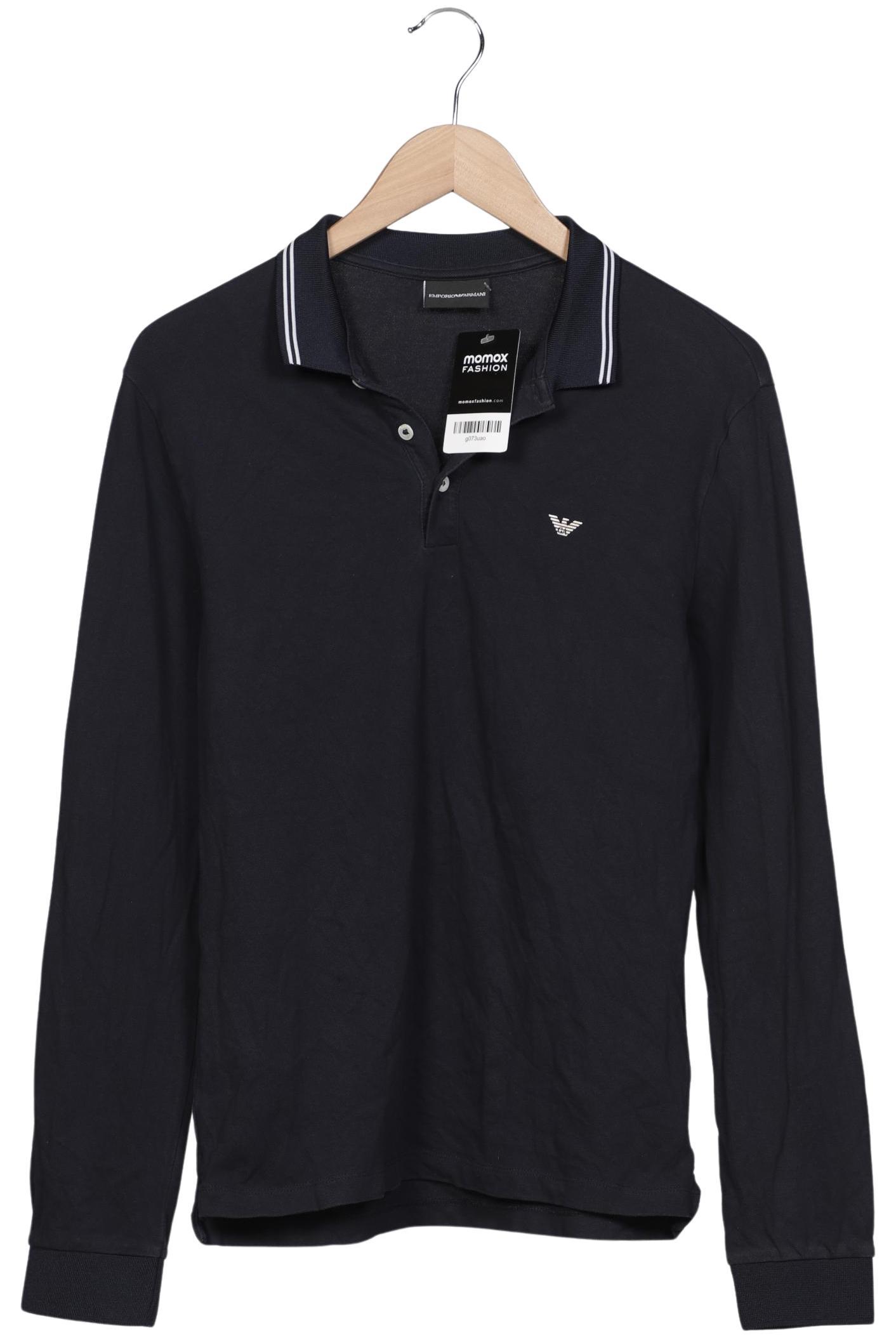 Thumbnail - Emporio Armani Herren Langarmshirt, marineblau, Gr. 48