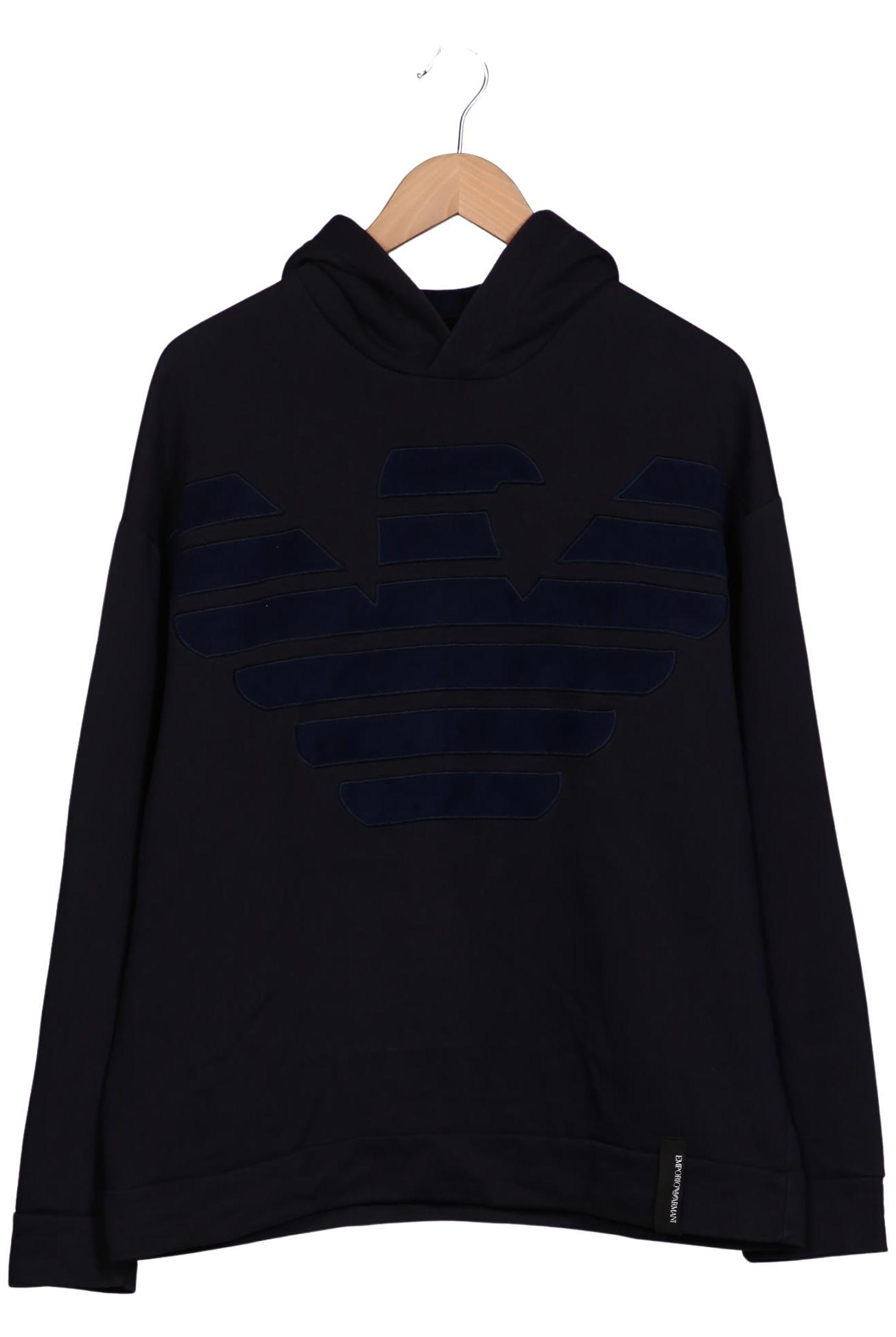 

Emporio Armani Herren Kapuzenpullover, marineblau, Gr. 52