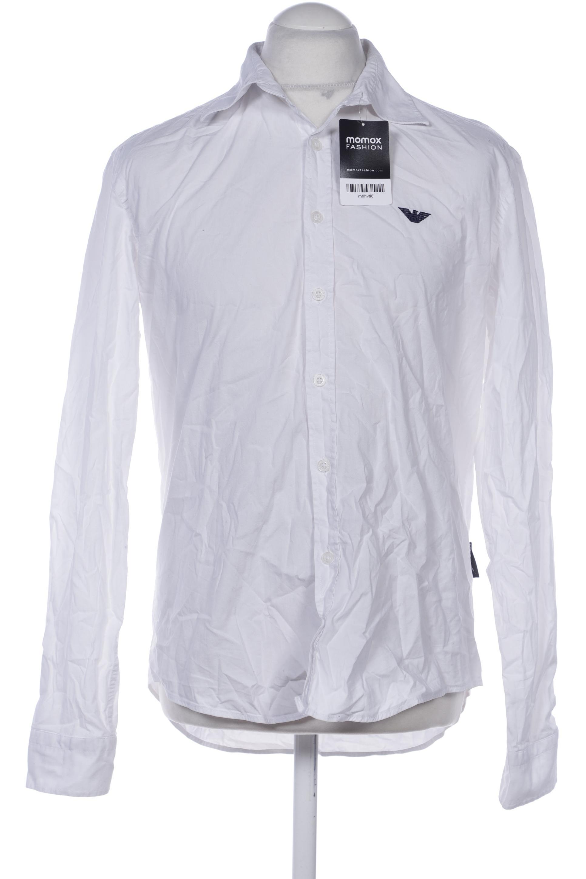 

Emporio Armani Herren Hemd, weiß, Gr. 54