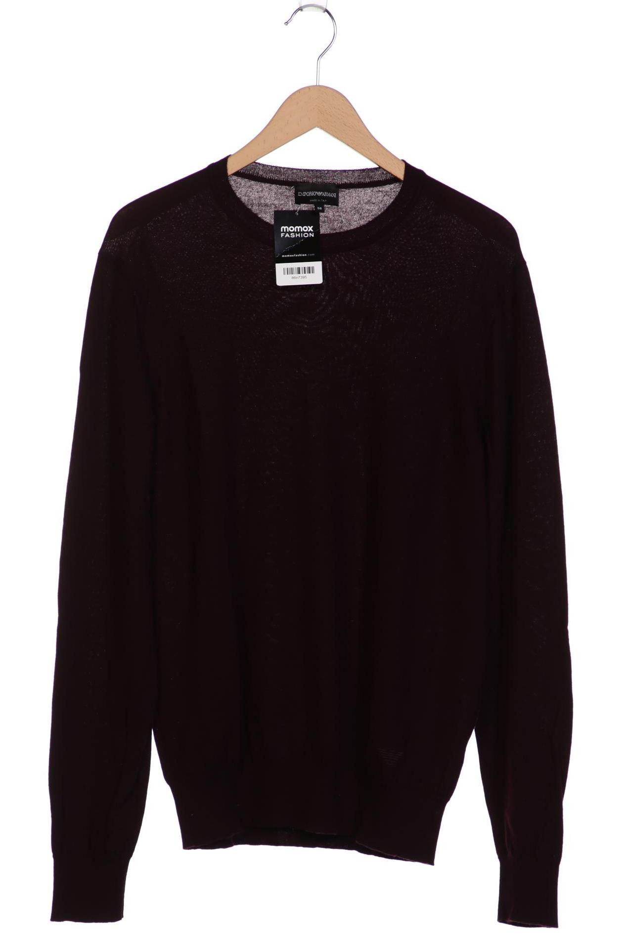 Thumbnail - Emporio Armani Herren Pullover, bordeaux, Gr. 56