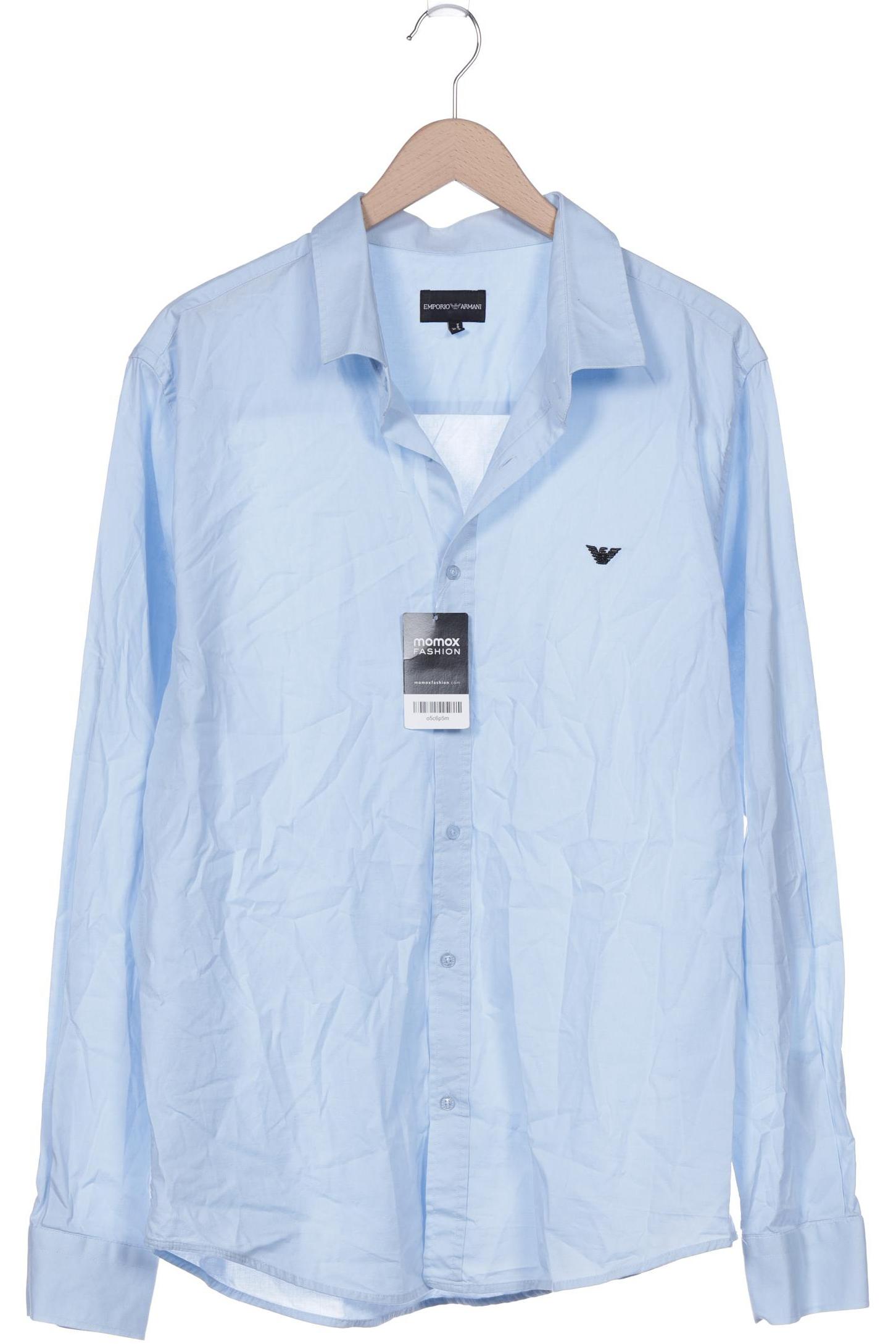 

Emporio Armani Herren Hemd, hellblau