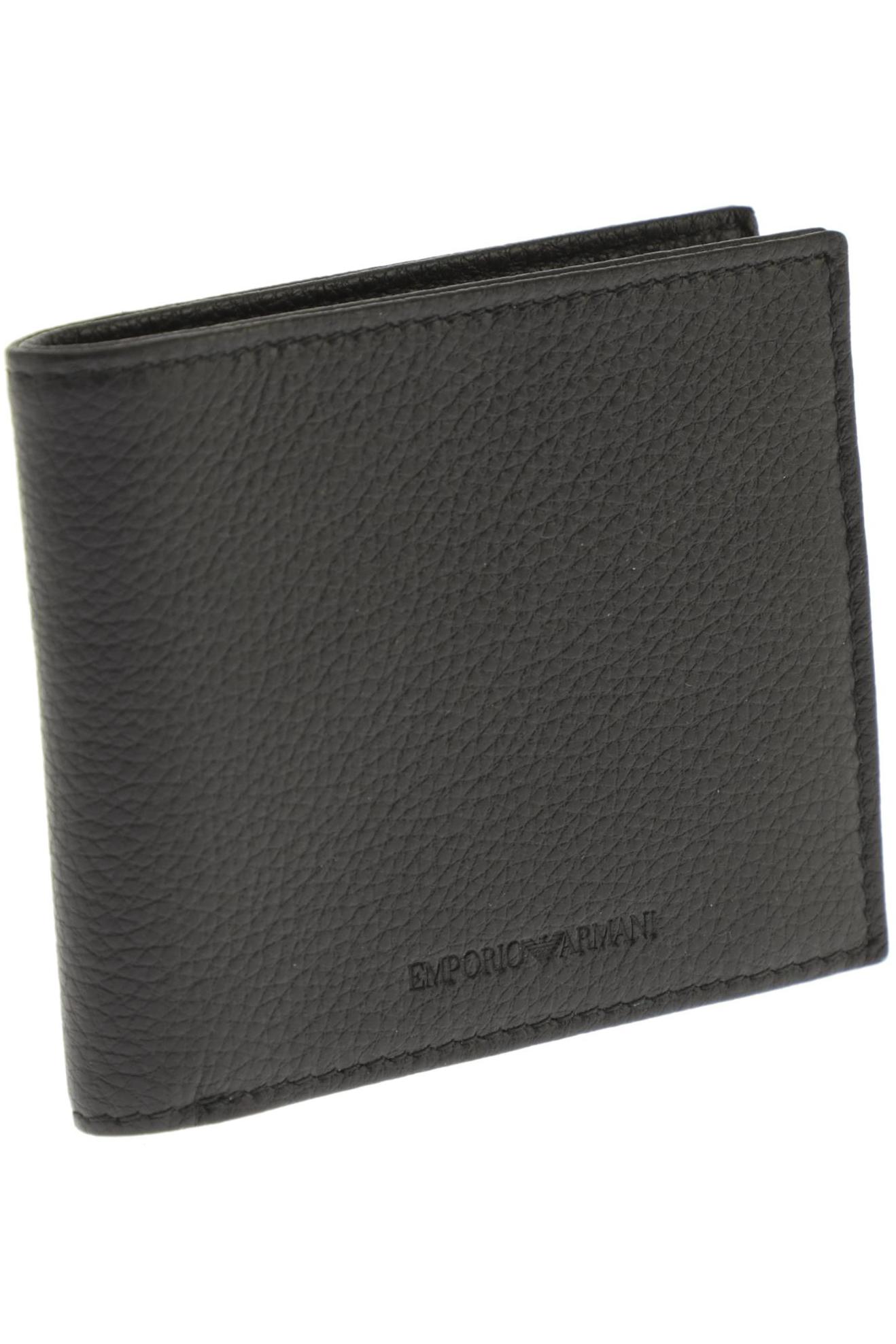 

Emporio Armani Herren Portemonnaie, schwarz