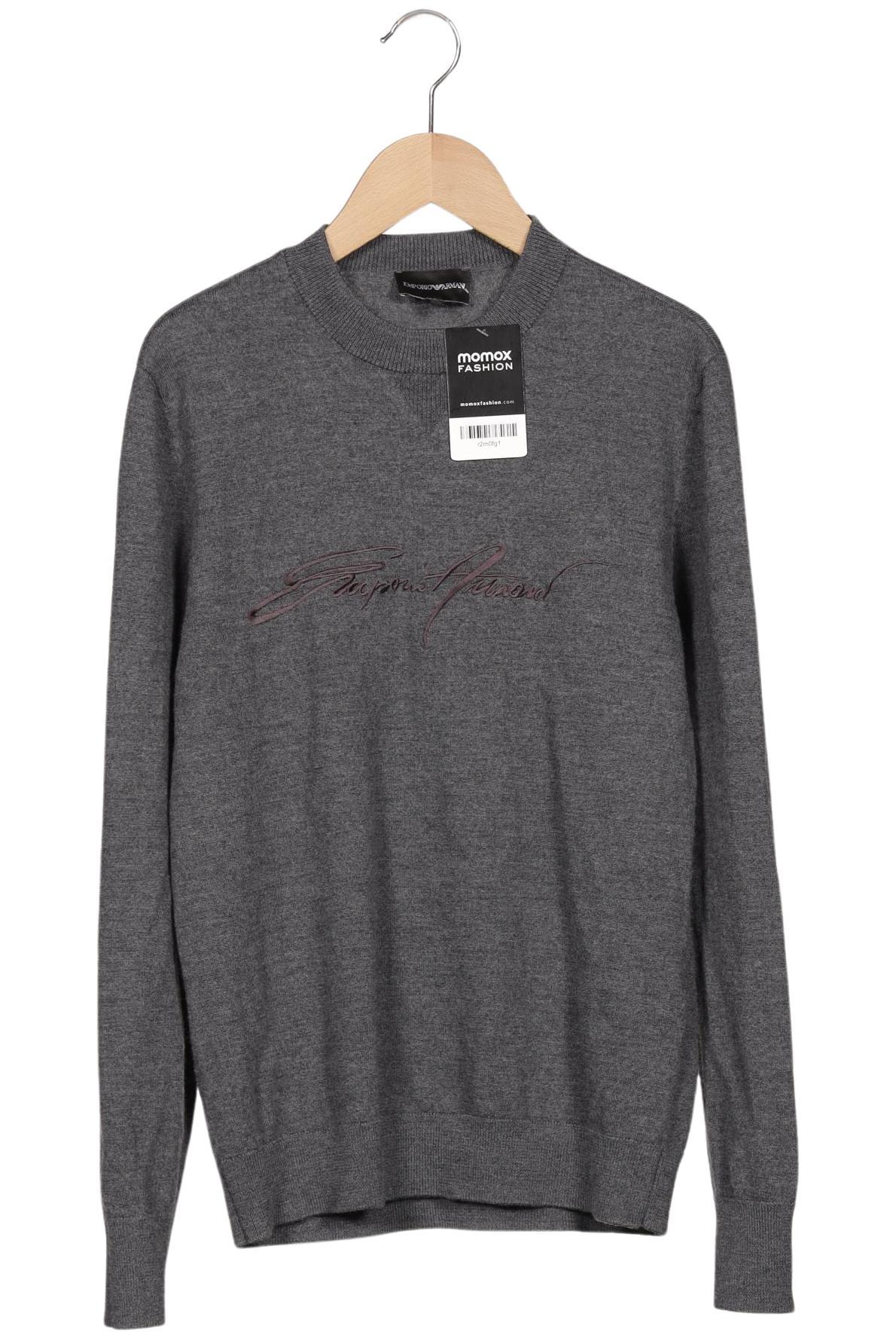 

Emporio Armani Herren Pullover, grau, Gr. 48