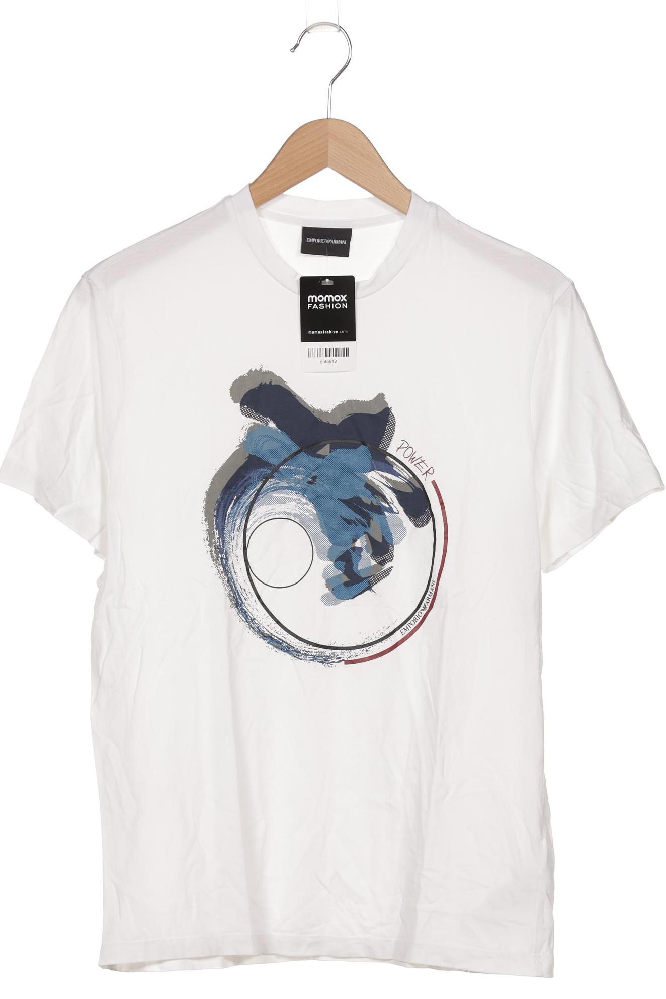 

Emporio Armani Herren T-Shirt, weiß, Gr. 52