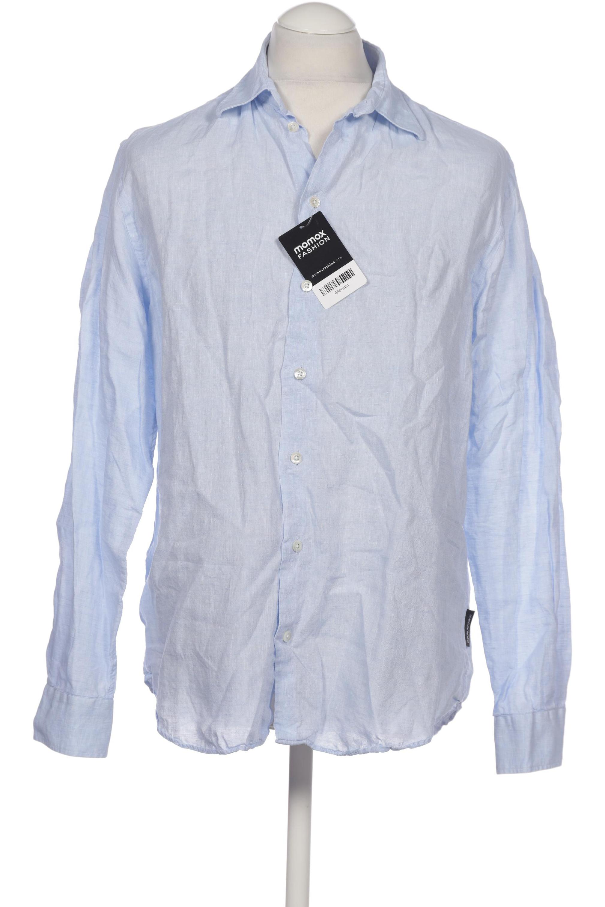 

Emporio Armani Herren Hemd, hellblau, Gr. 52