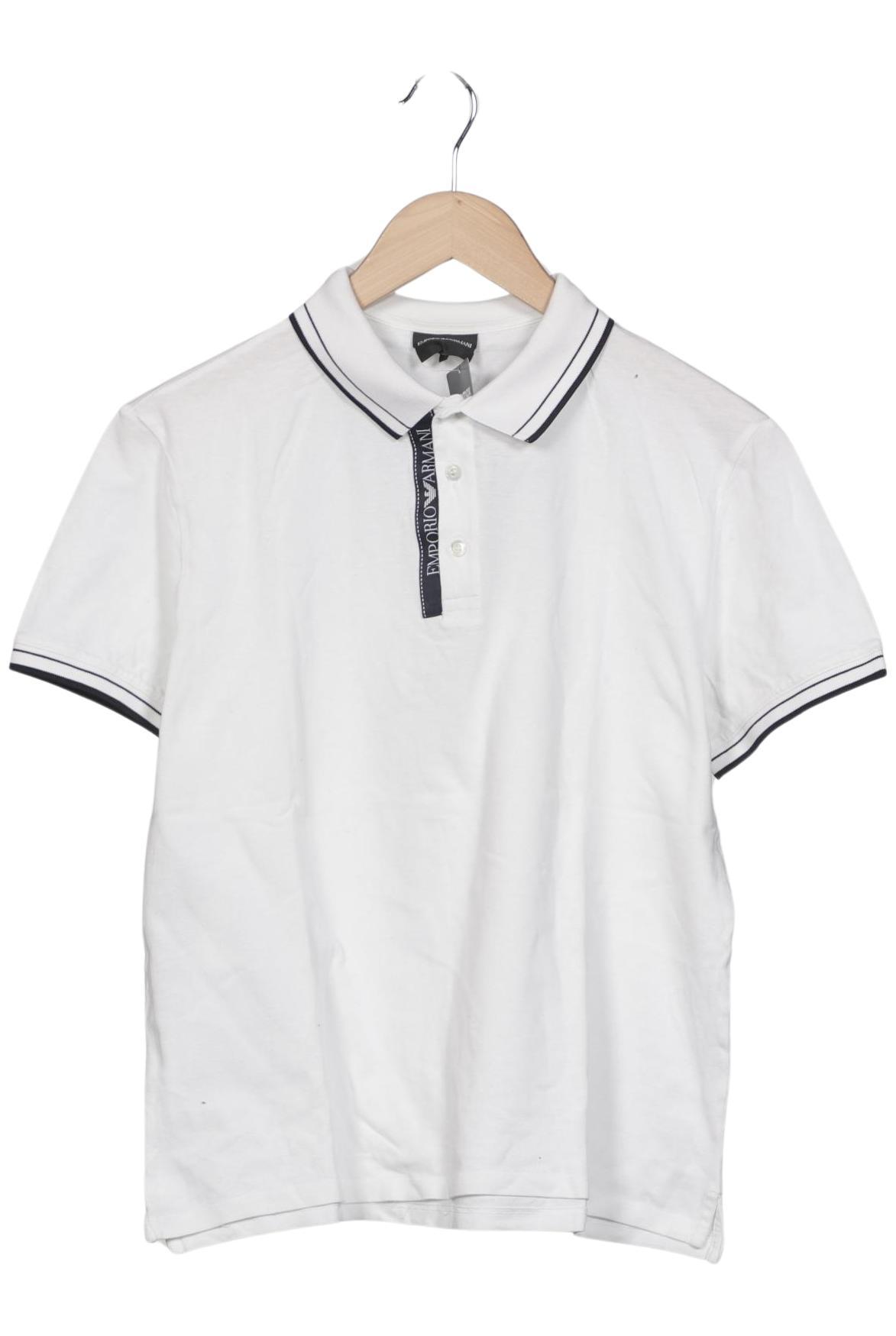 

Emporio Armani Herren Poloshirt, weiß, Gr. 48