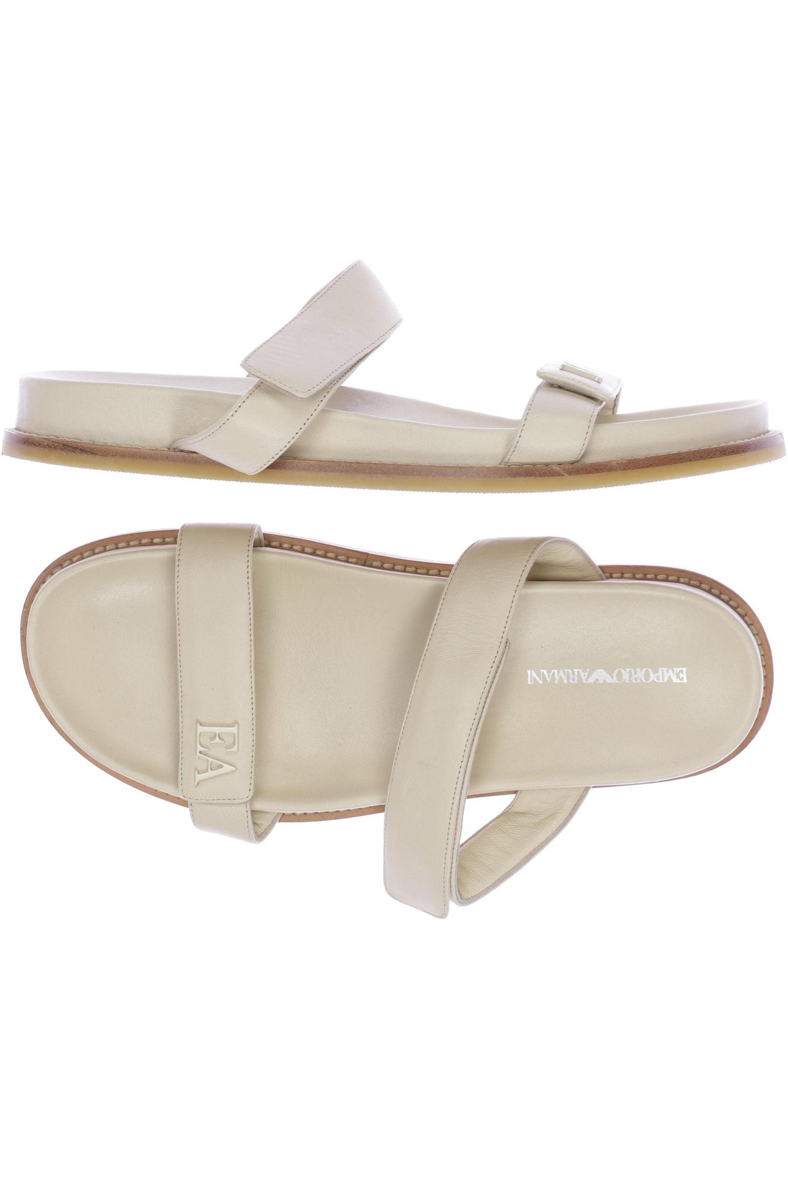 

Emporio Armani Herren Sandale, cremeweiß