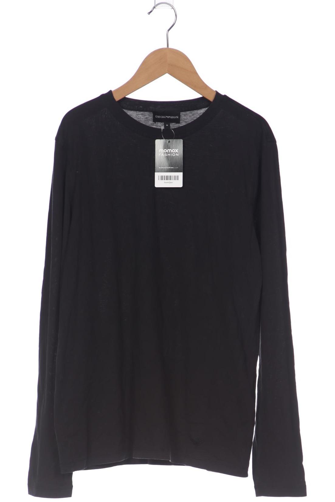 

Emporio Armani Herren Langarmshirt, schwarz, Gr. 48