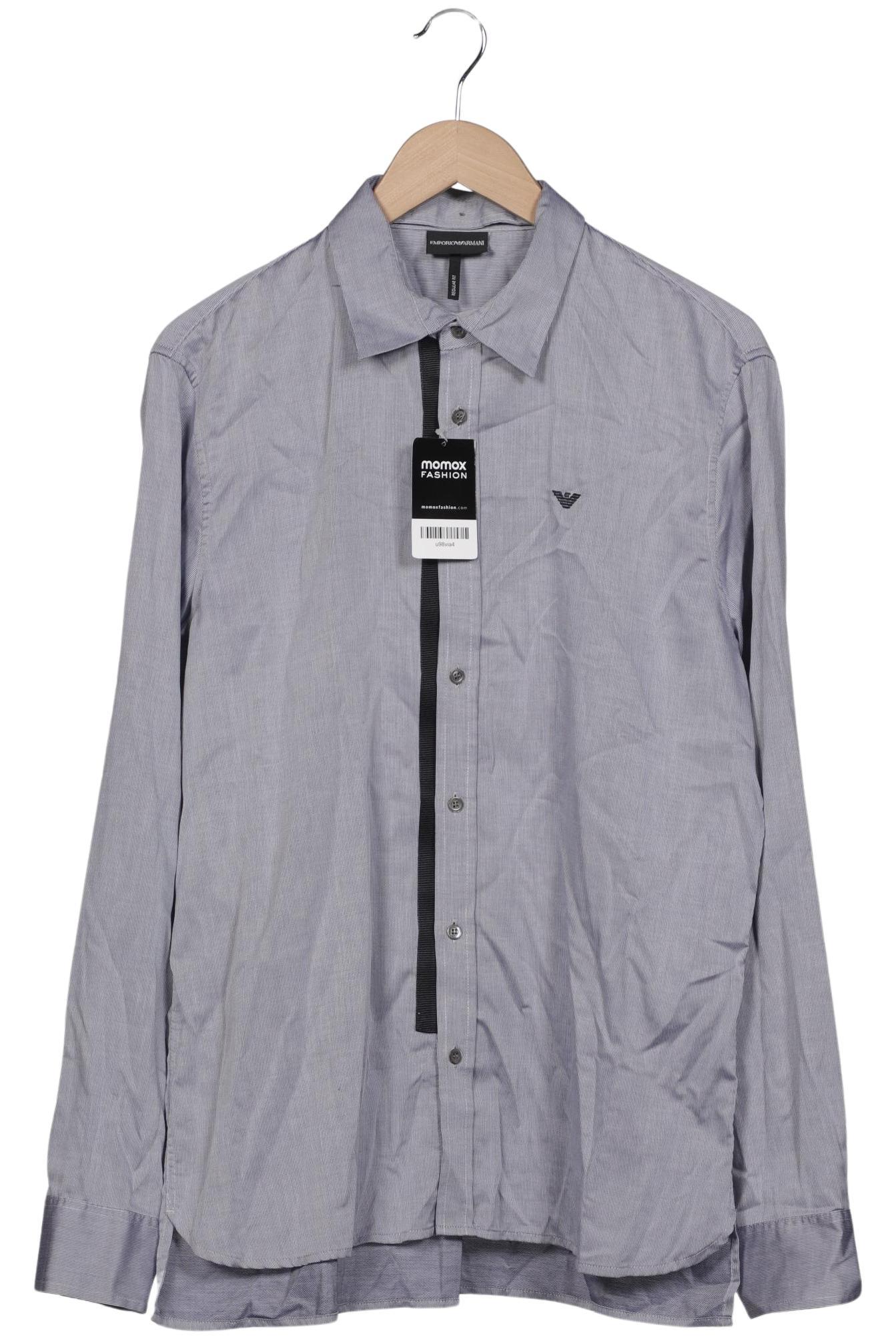 

Emporio Armani Herren Hemd, grau, Gr. 56