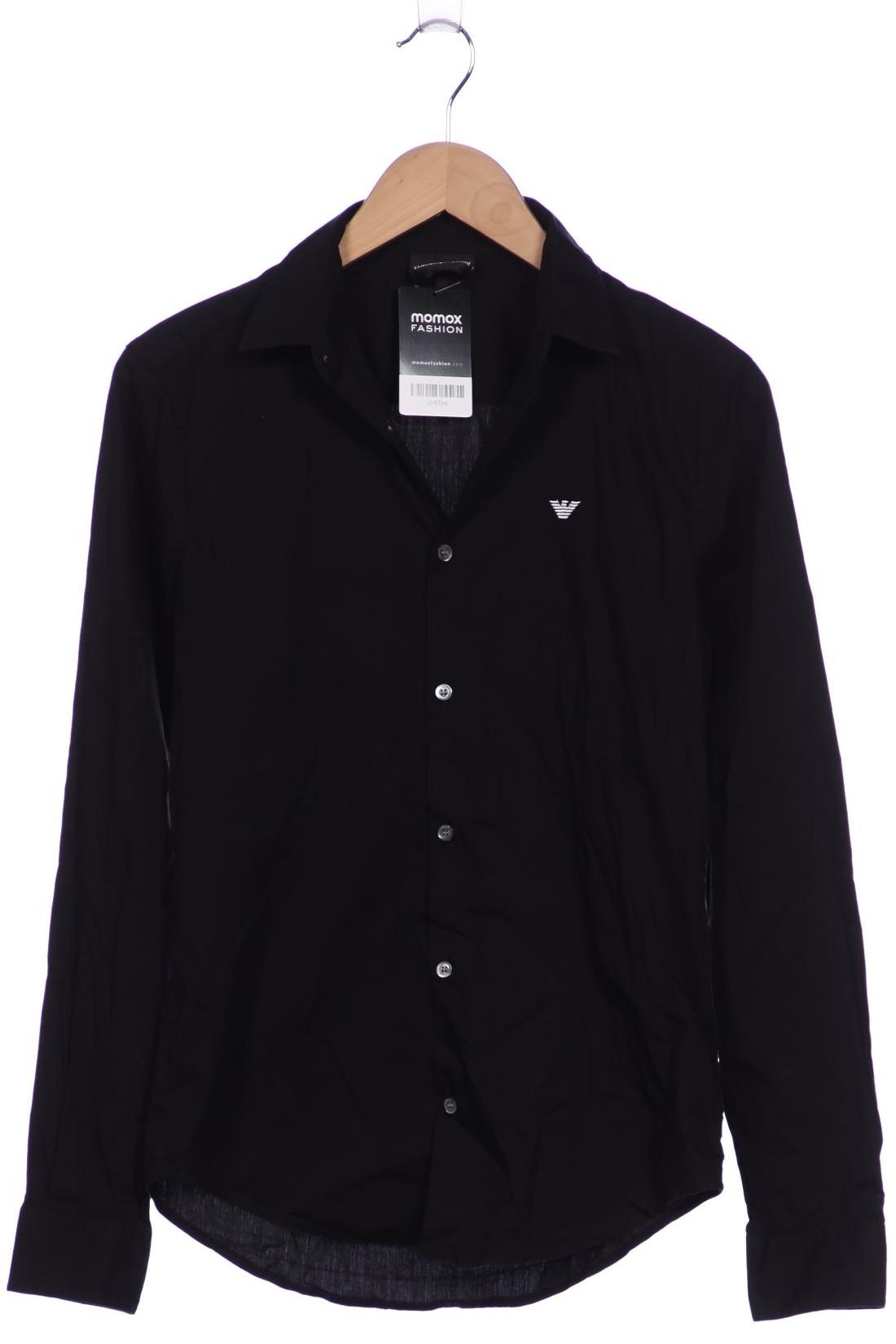 

Emporio Armani Herren Hemd, schwarz, Gr. 46