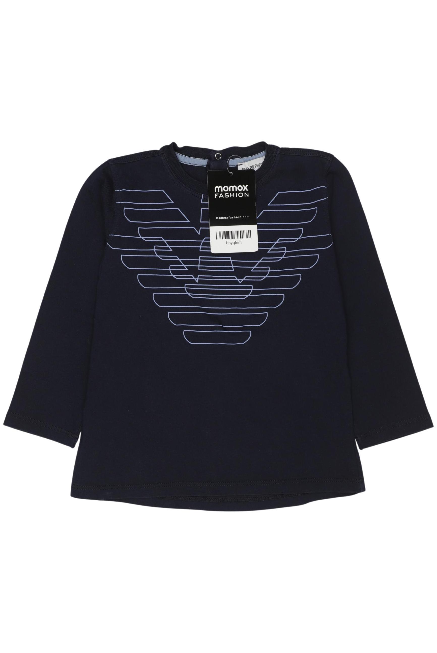 

Emporio Armani Jungen Langarmshirt, marineblau, Gr. 92
