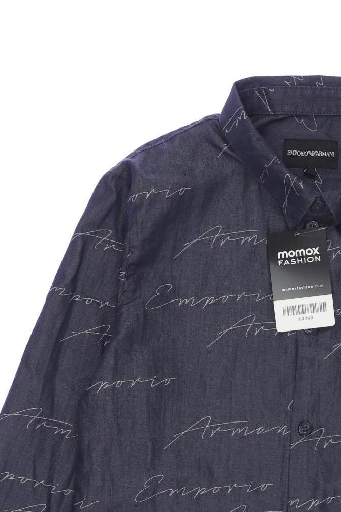 Thumbnail - Emporio Armani Jungen Hemd, marineblau, Gr. 164