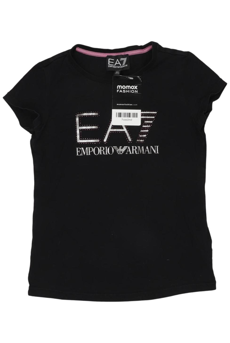 

Emporio Armani Damen T-Shirt, schwarz, Gr. 116