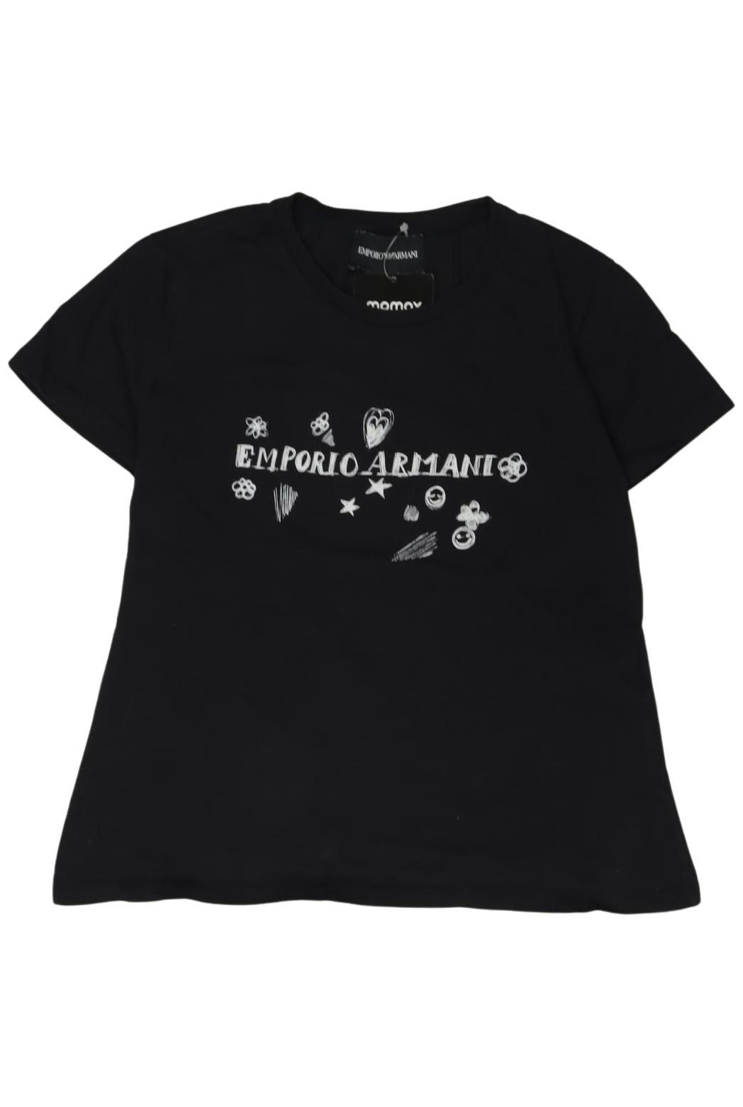 

Emporio Armani Mädchen T-Shirt, schwarz, Gr. 140