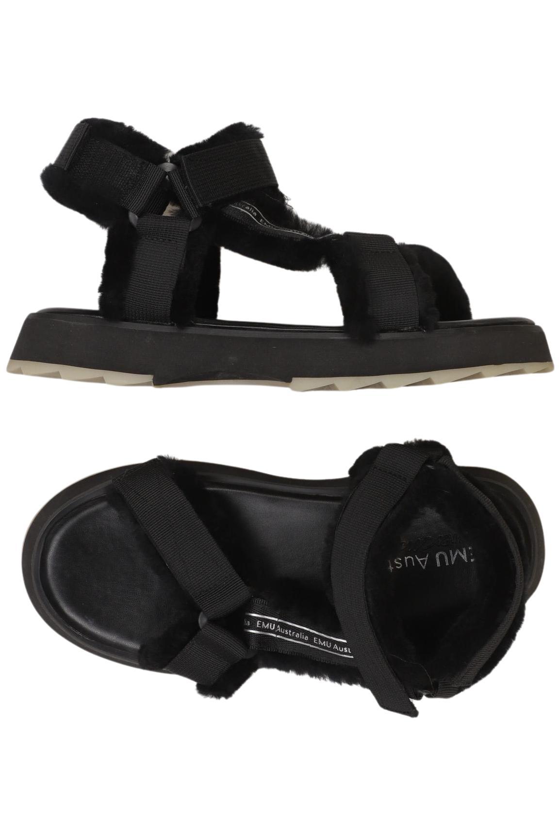 

EMU Australia Damen Sandale, schwarz, Gr. 7