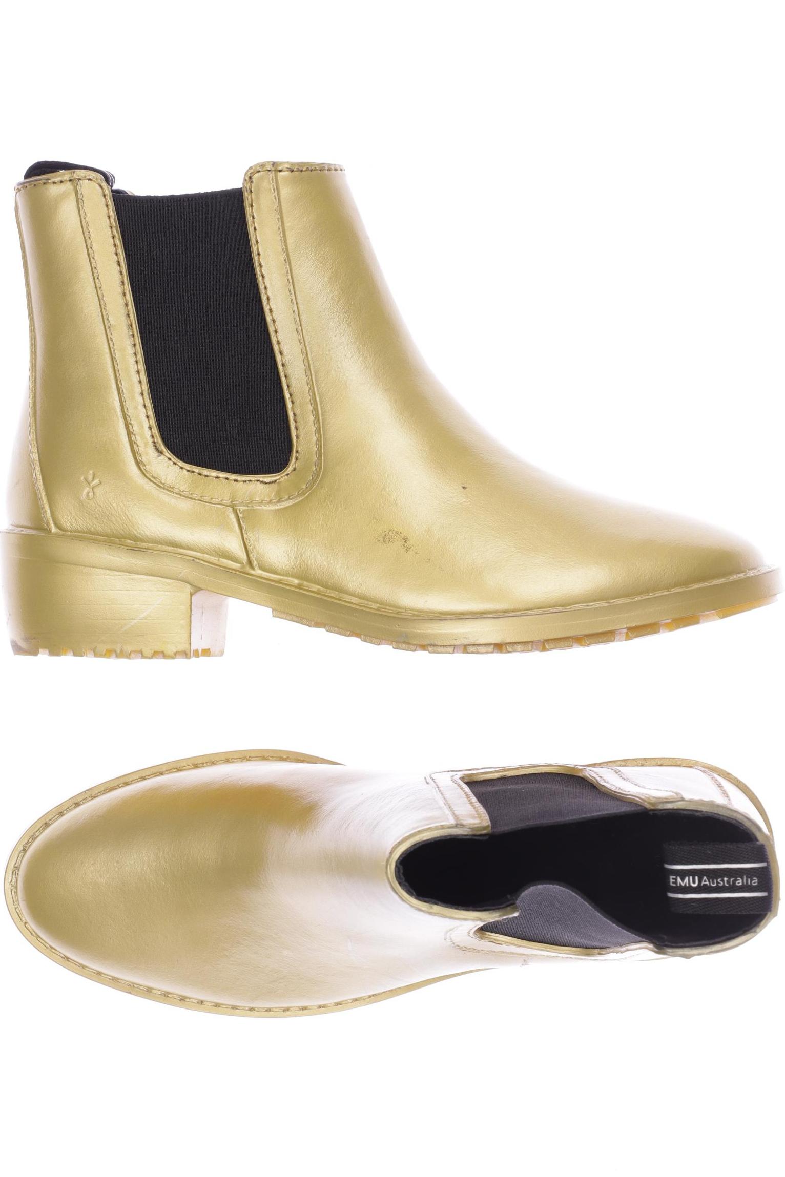 

EMU Australia Damen Stiefelette, gold, Gr. 7