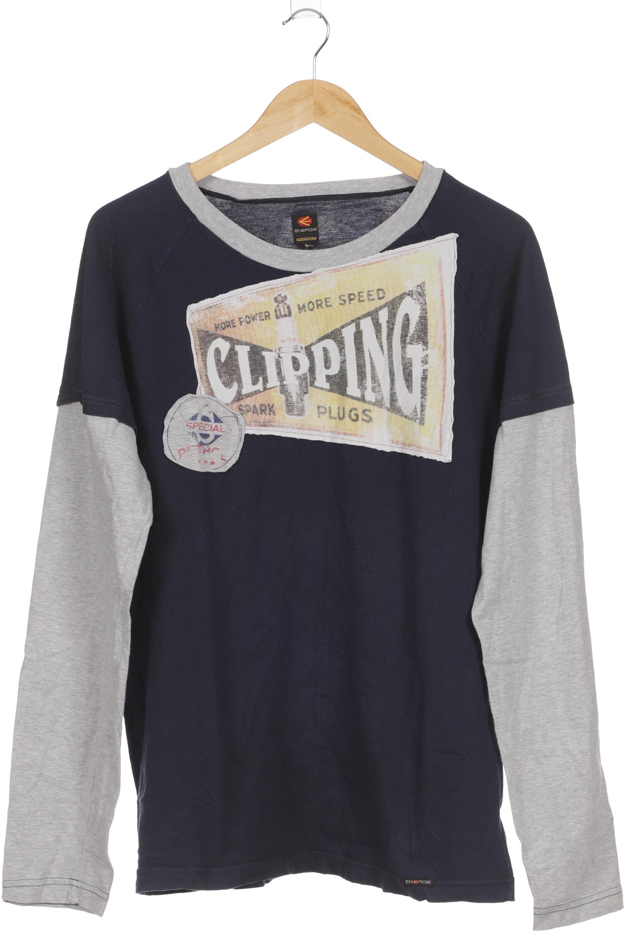 

Energie Herren Langarmshirt, blau, Gr. 52