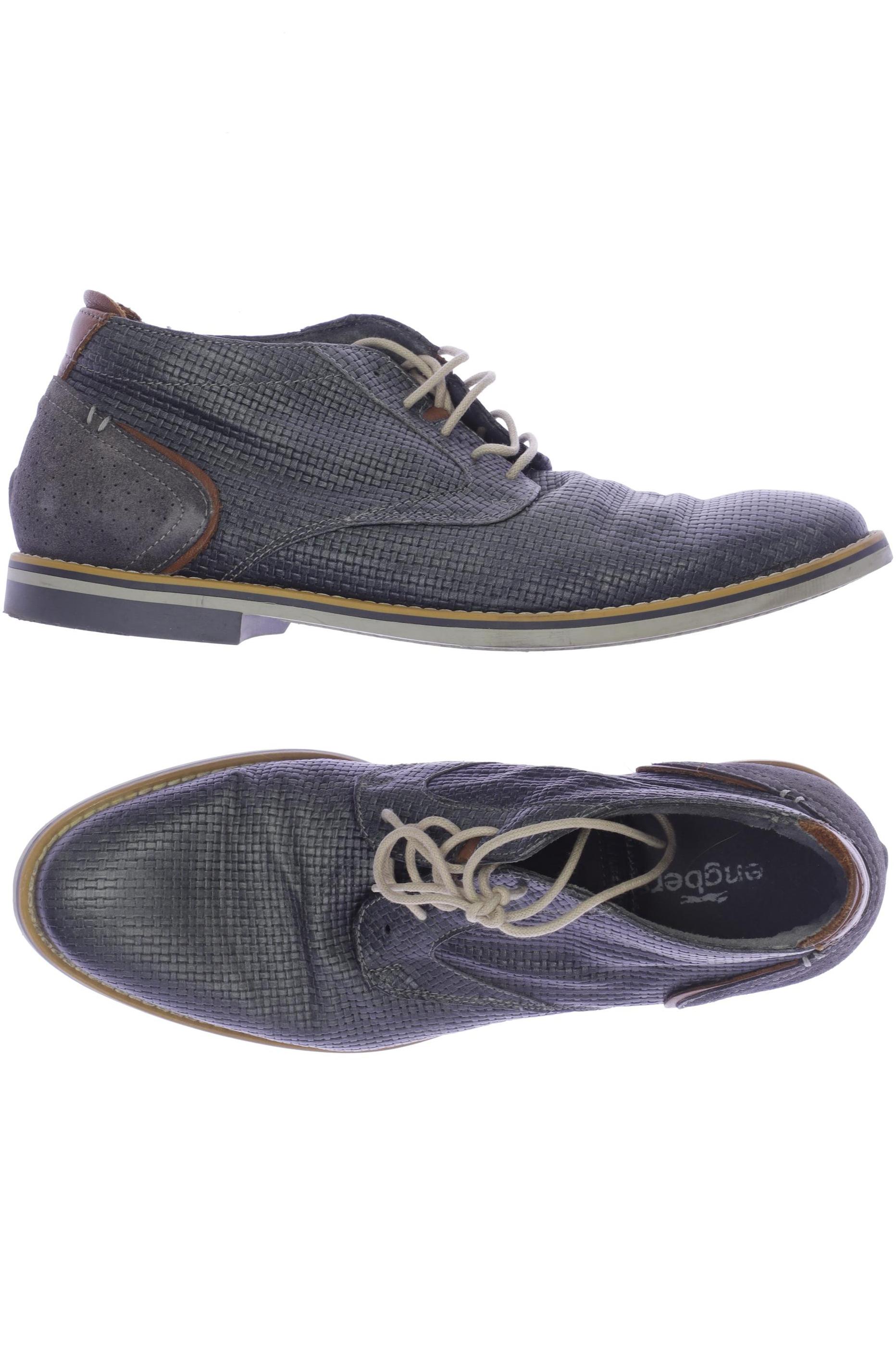 

engbers Herren Halbschuh, blau, Gr. 42