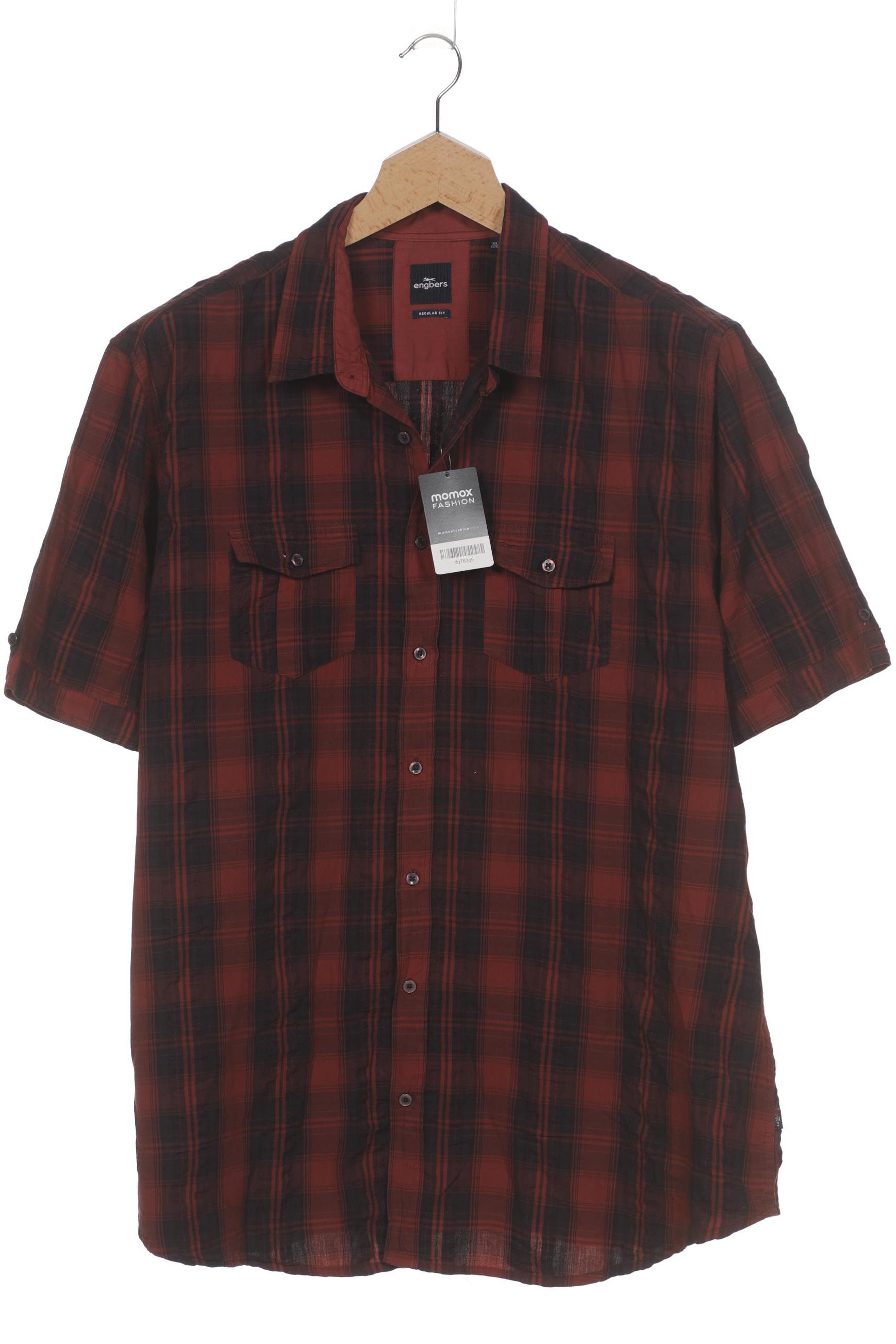 

engbers Herren Hemd, bordeaux, Gr. 58