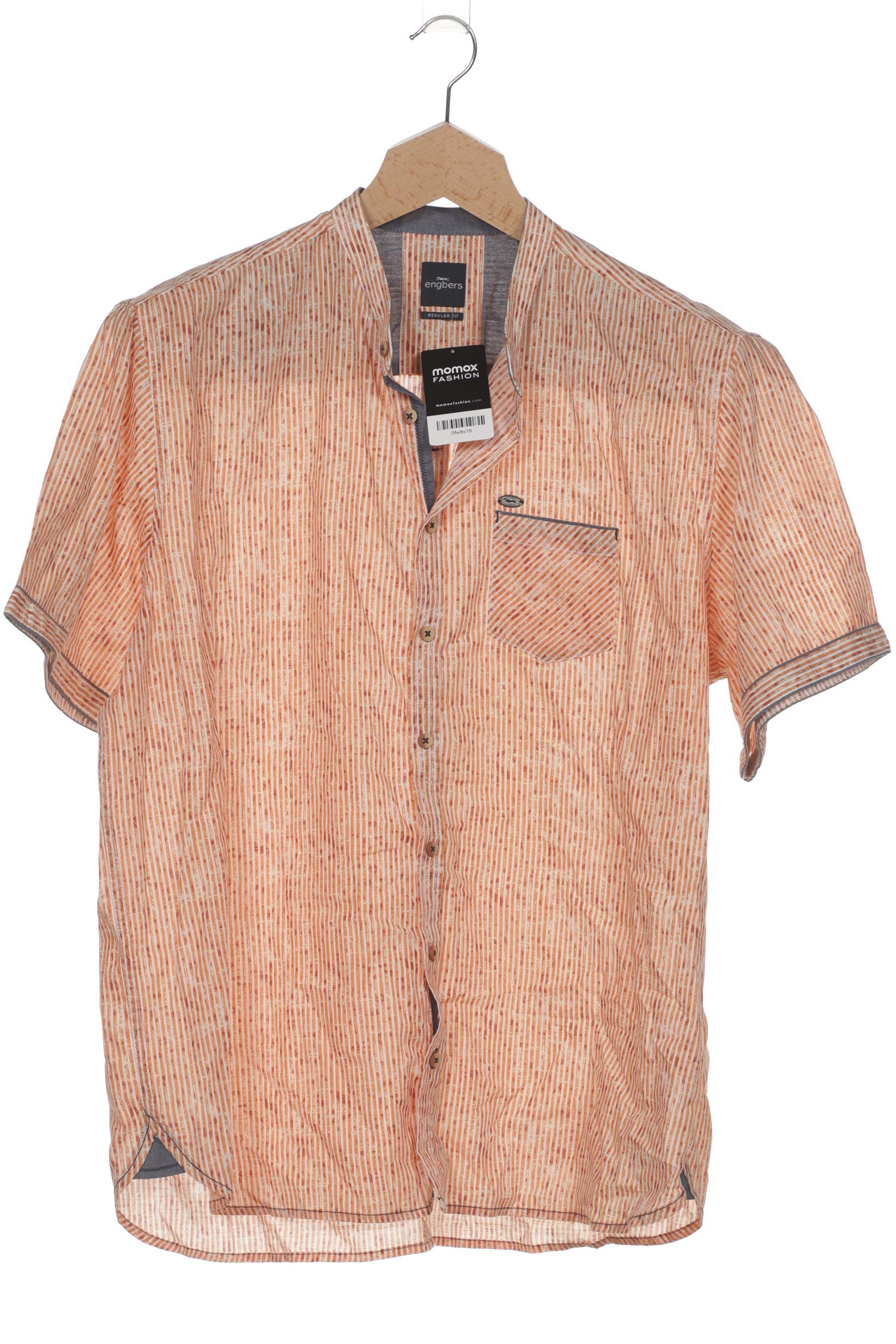 

engbers Herren Hemd, orange, Gr. 56