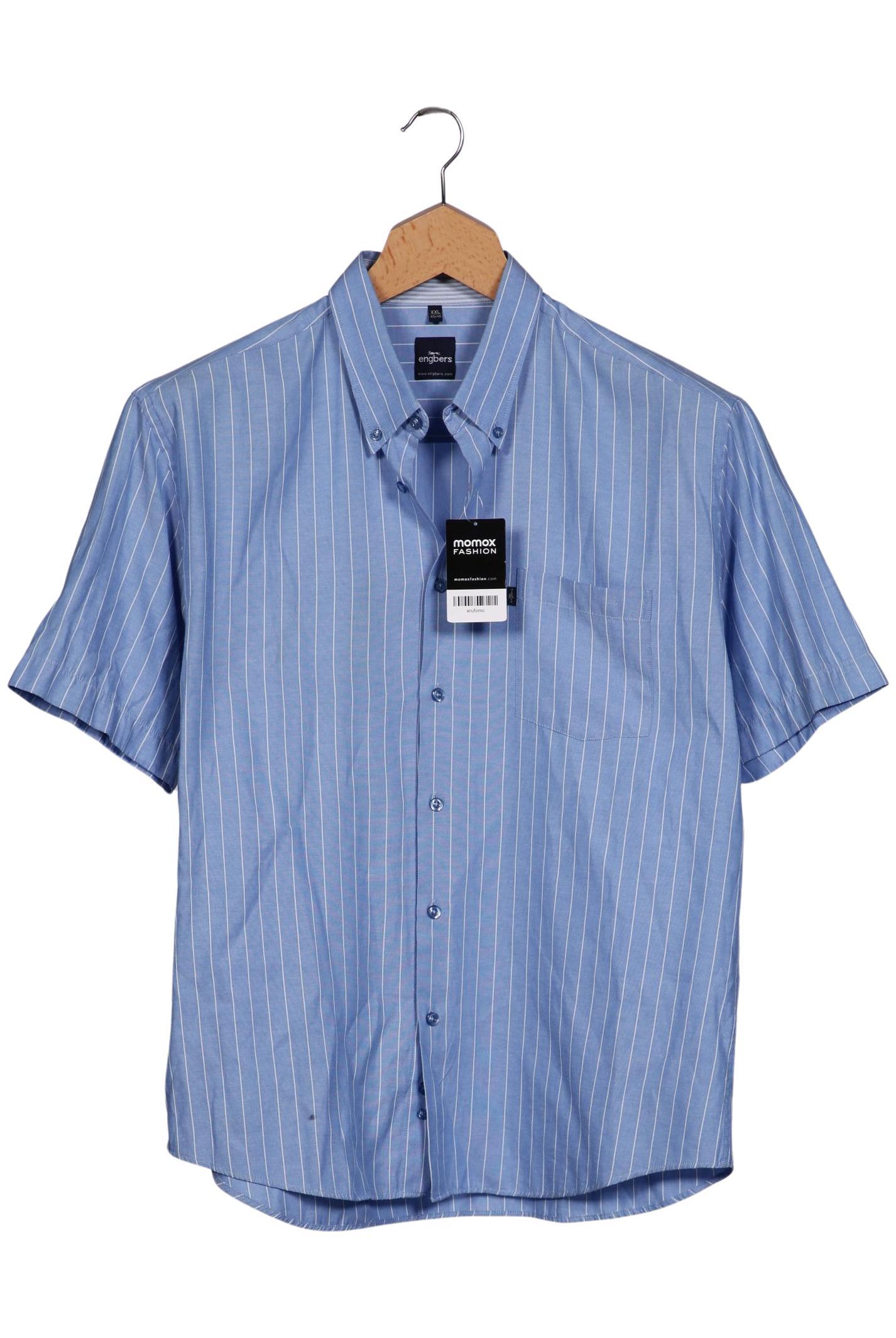 

engbers Herren Hemd, blau, Gr. 56